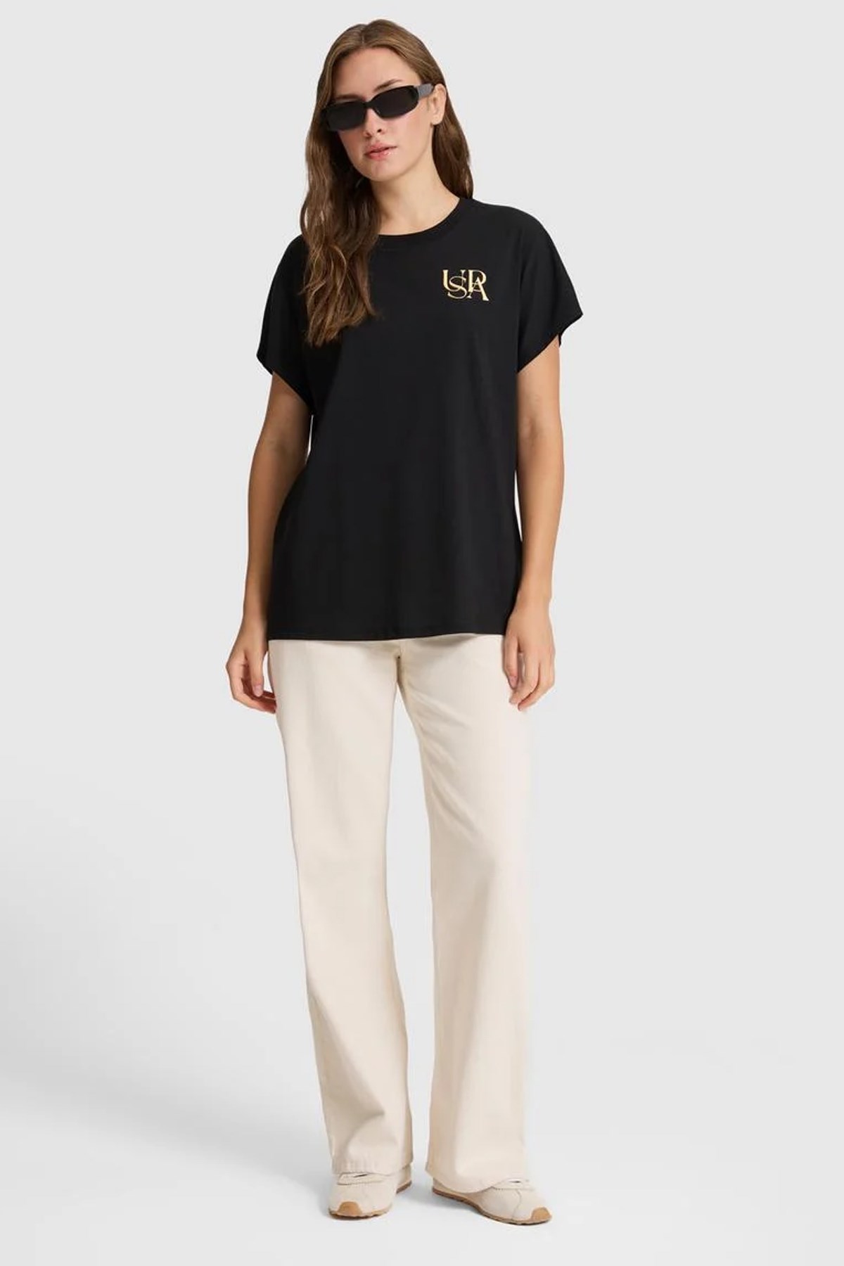 U.S. Polo Assn. Kadın Tişört 50322100-VR046