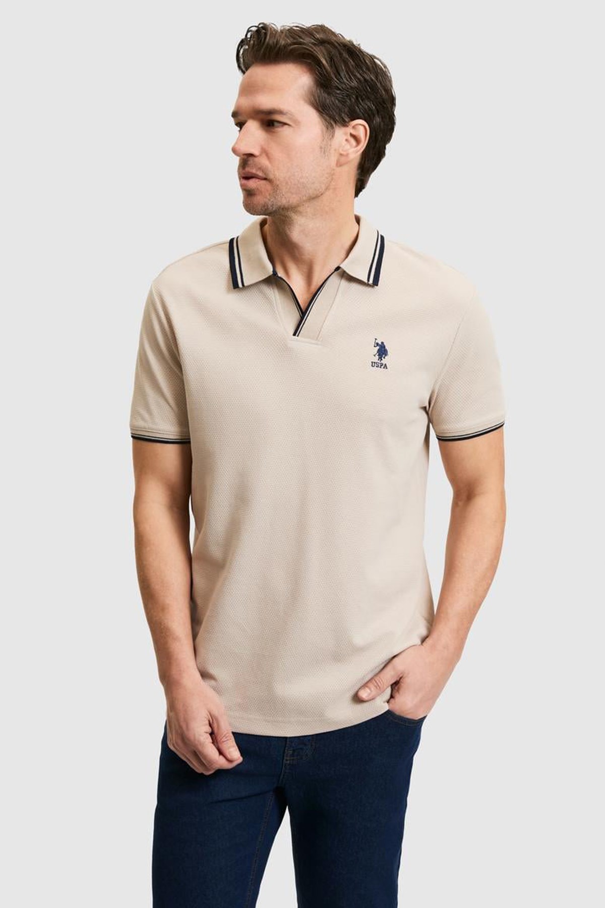 U.S. Polo Assn. Erkek Tişört 50323894-VR049