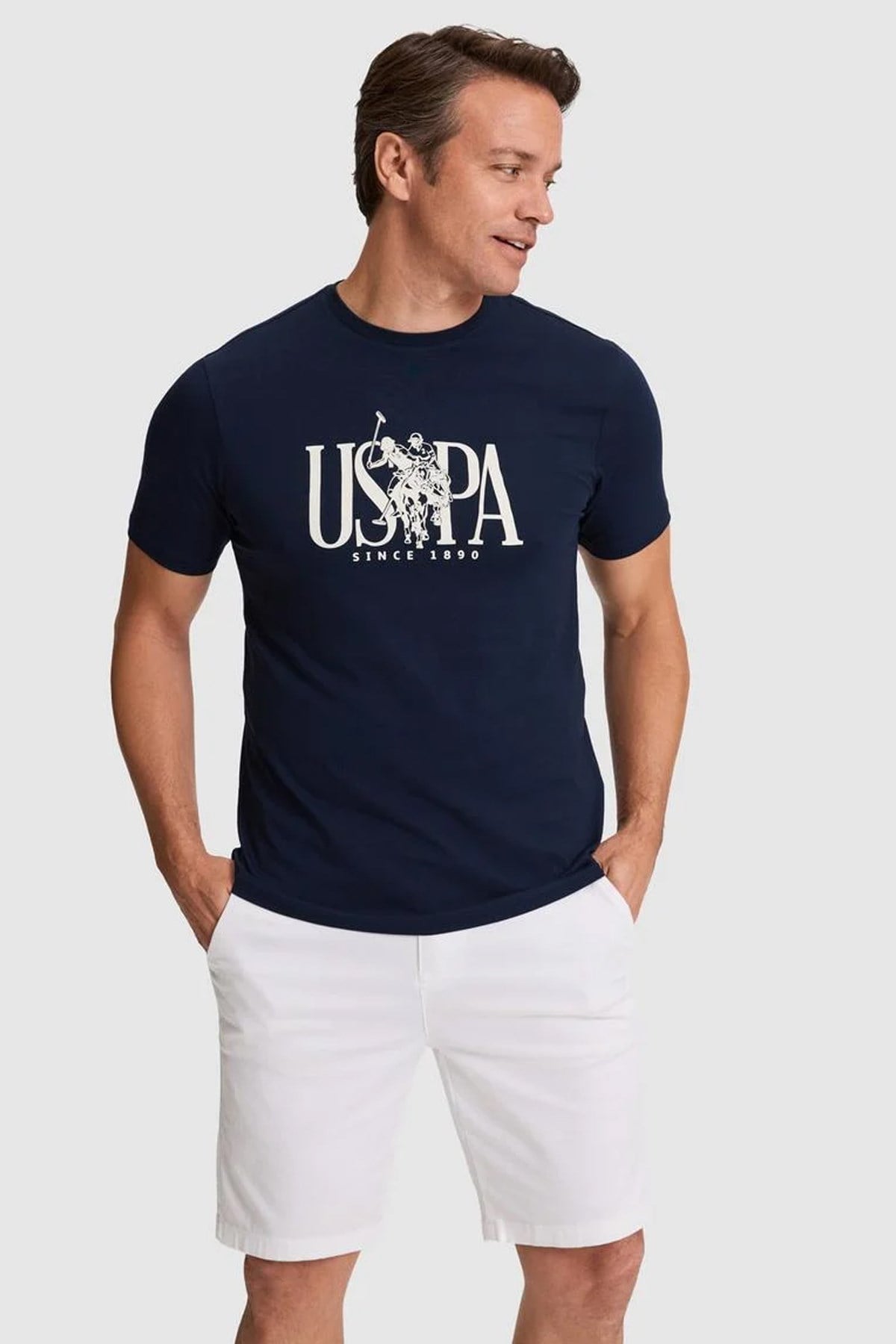 U.S. Polo Assn. Erkek Tişört 50322472-VR033