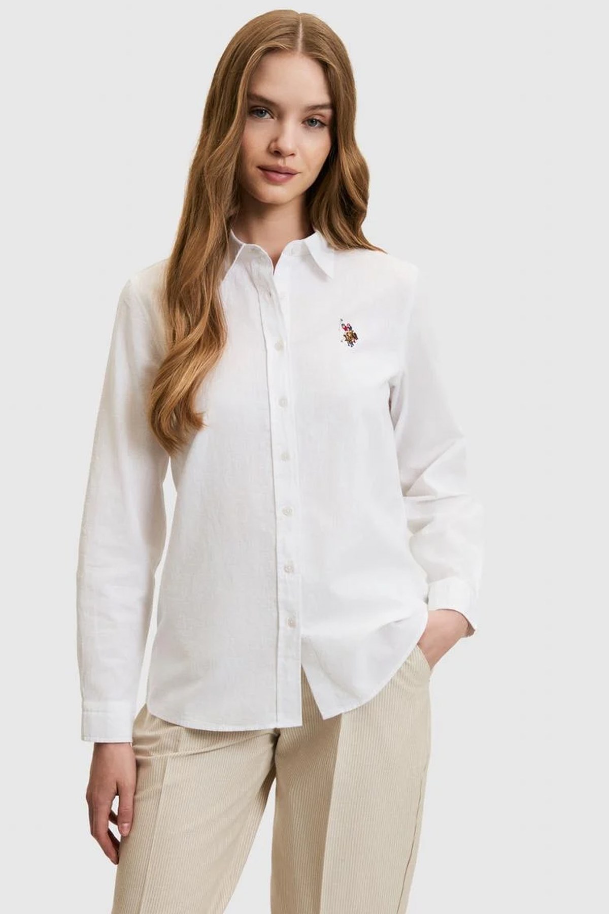 U.S. Polo Assn. Kadın Gömlek 50320204-VR013