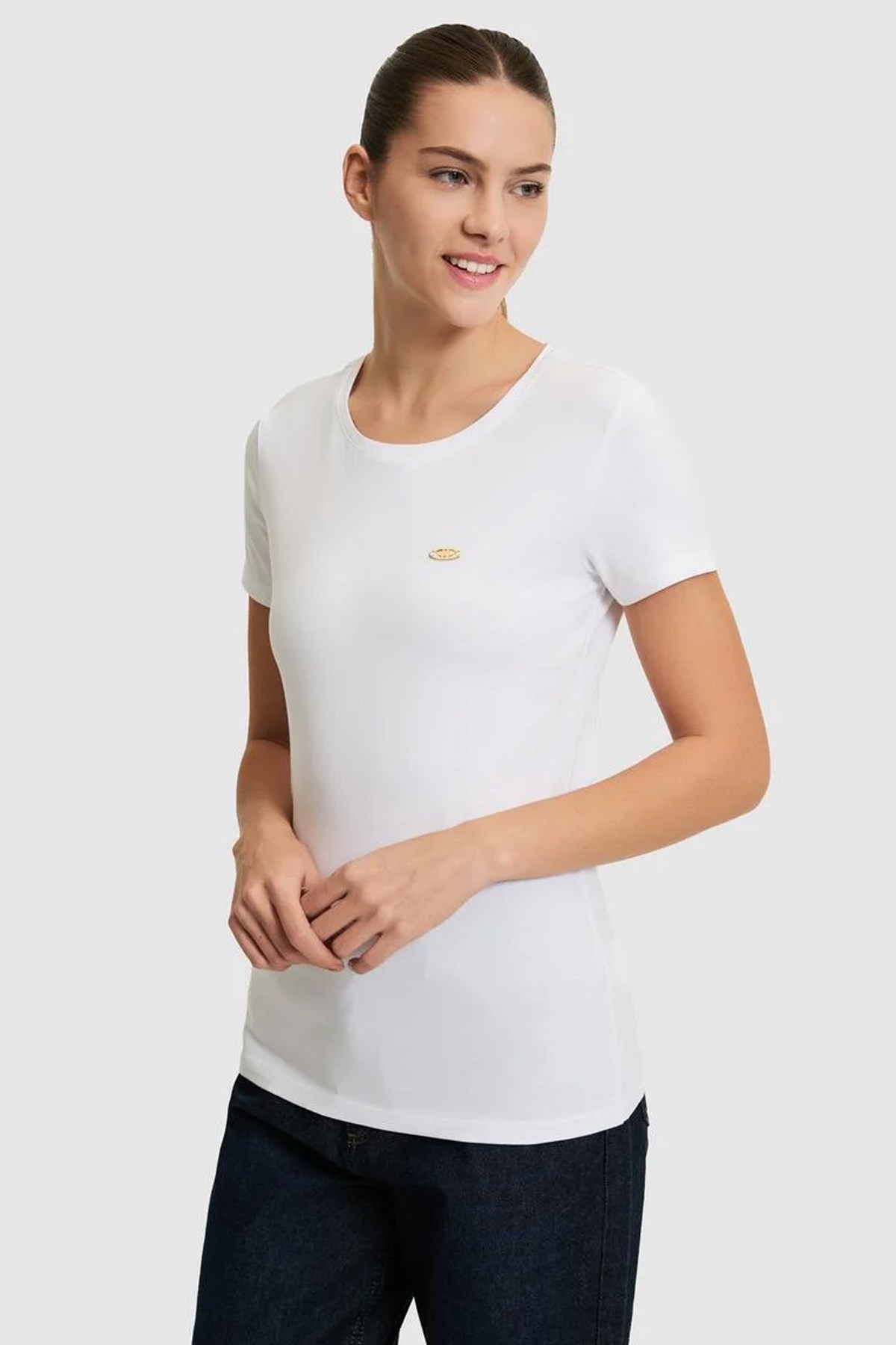 U.S. Polo Assn. Kadın Tişört 50321809-VR013
