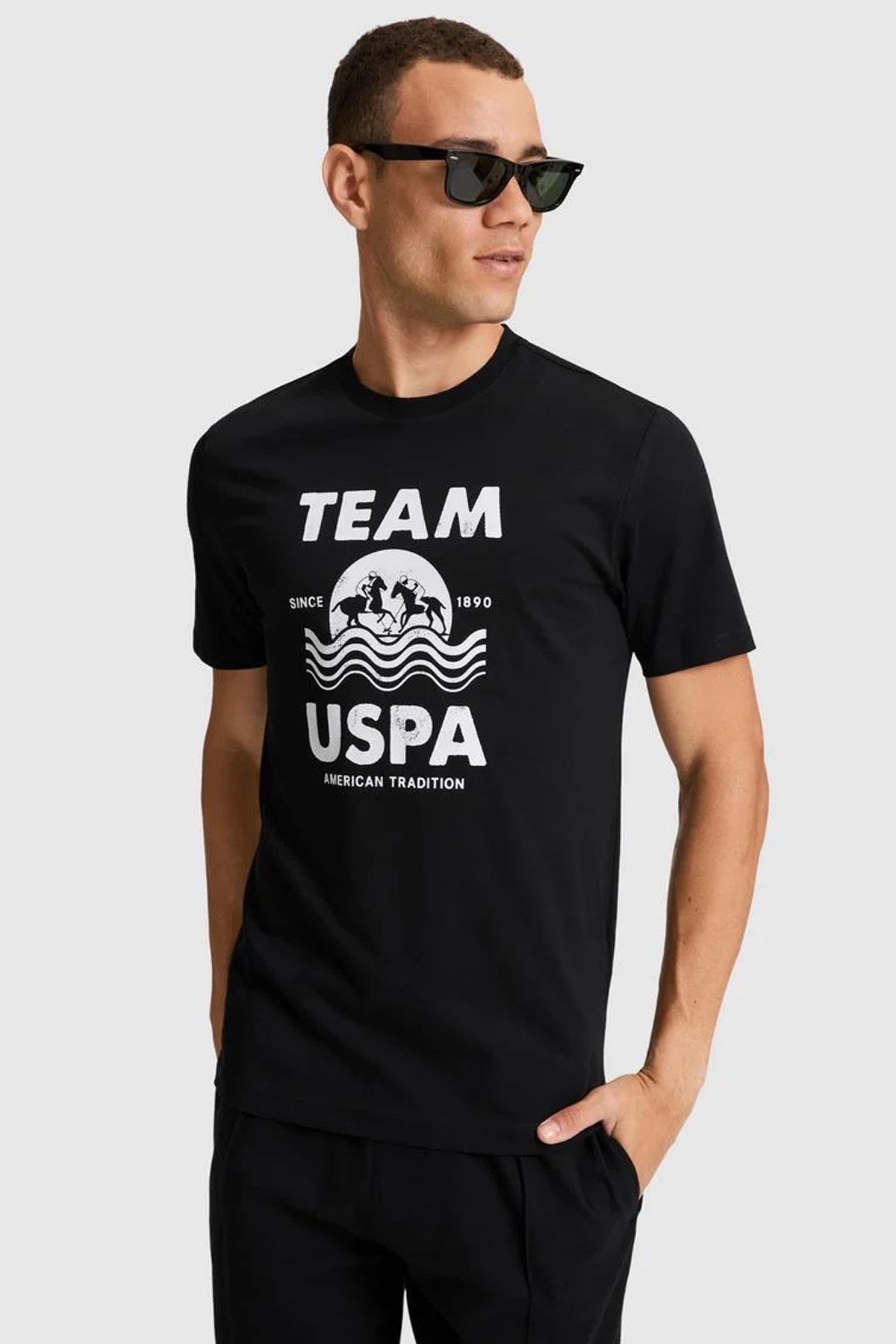 U.S. Polo Assn. Erkek Tişört 50322498-VR046