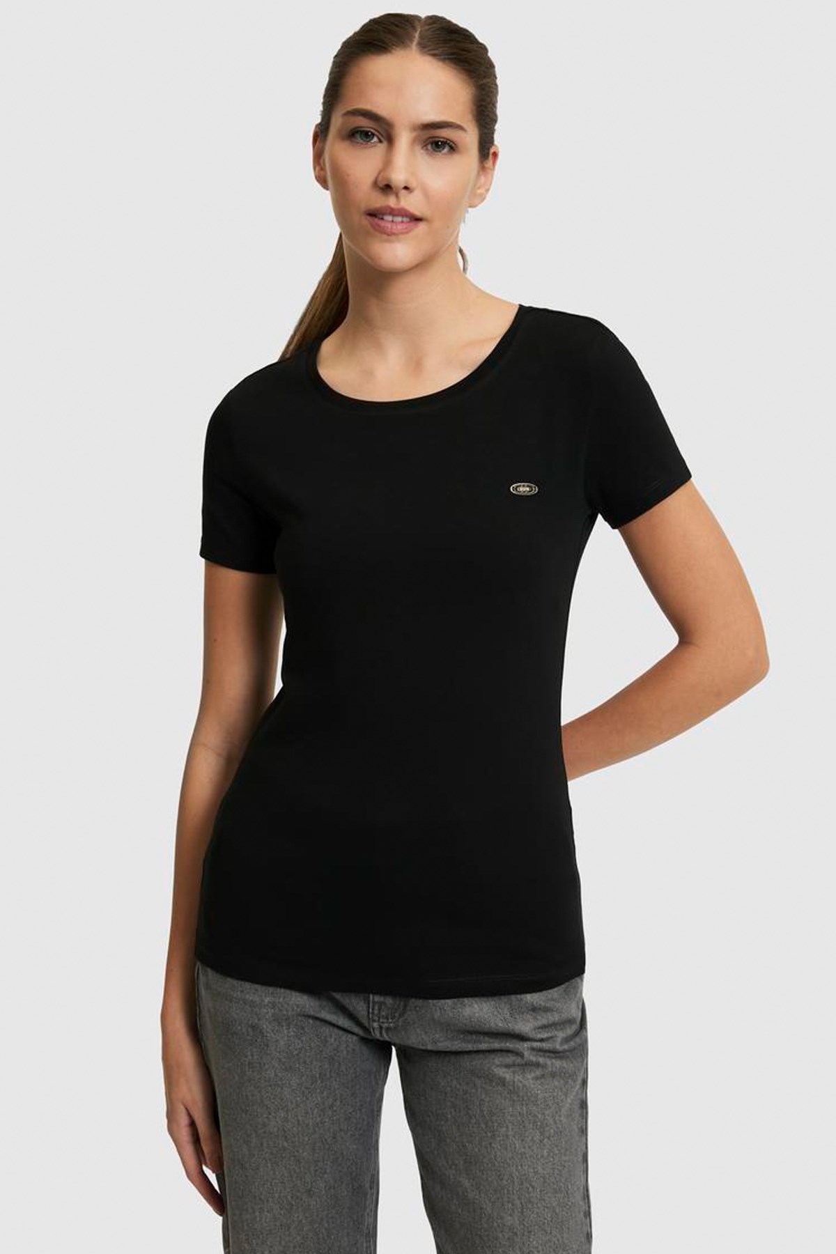U.S. Polo Assn. Kadın Tişört 50321809-VR046