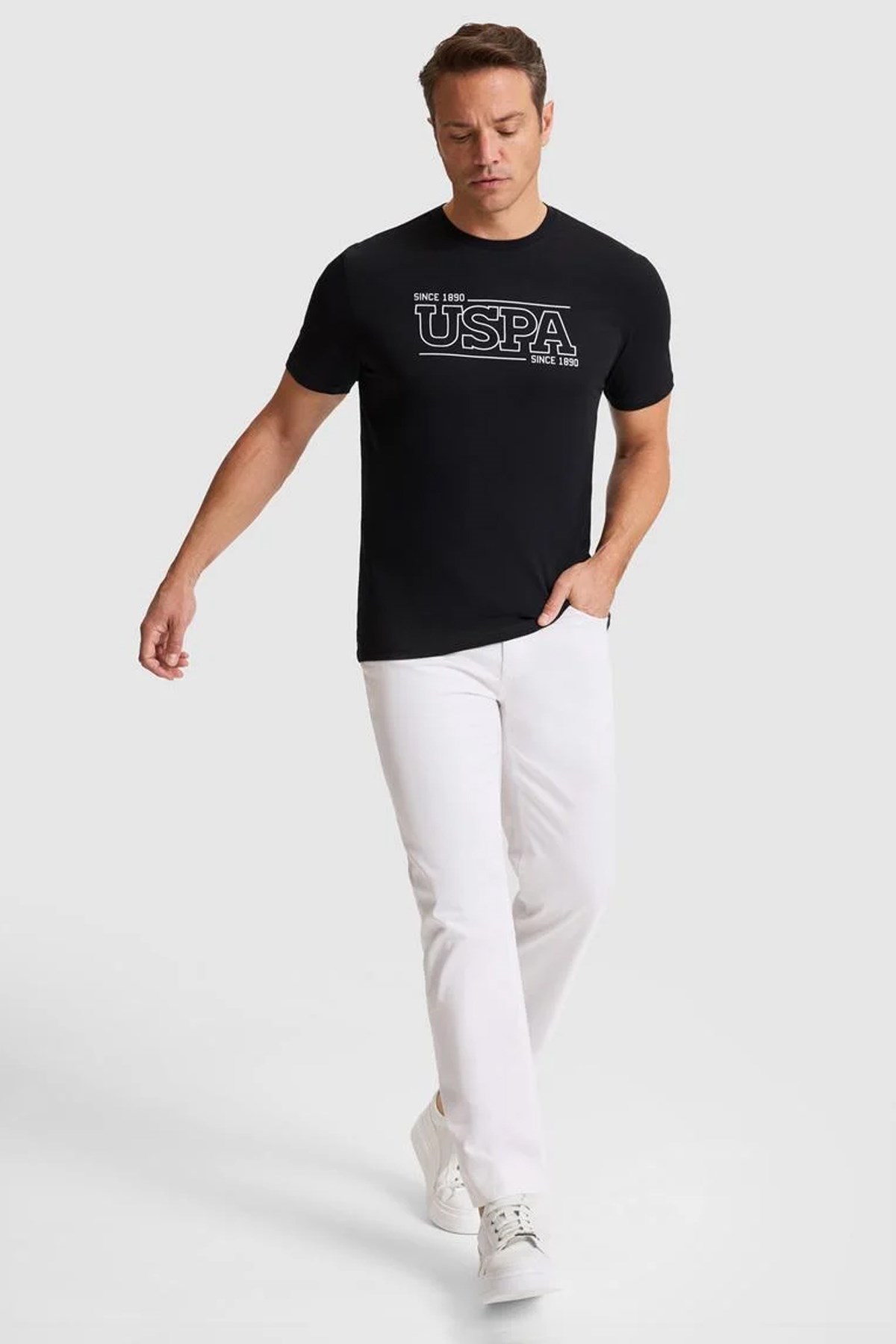 U.S. Polo Assn. Erkek Tişört 50322421-VR046