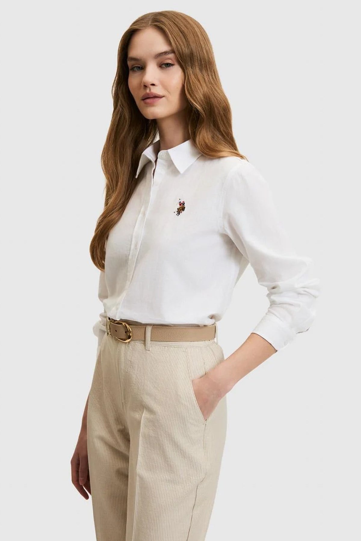 U.S. Polo Assn. Kadın Gömlek 50320204-VR013