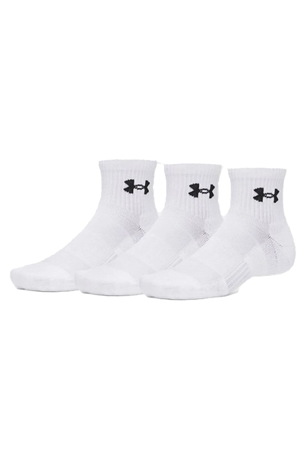 Under Armour Performance Cotton 3P Qtr Unisex Çorap 6009686-100