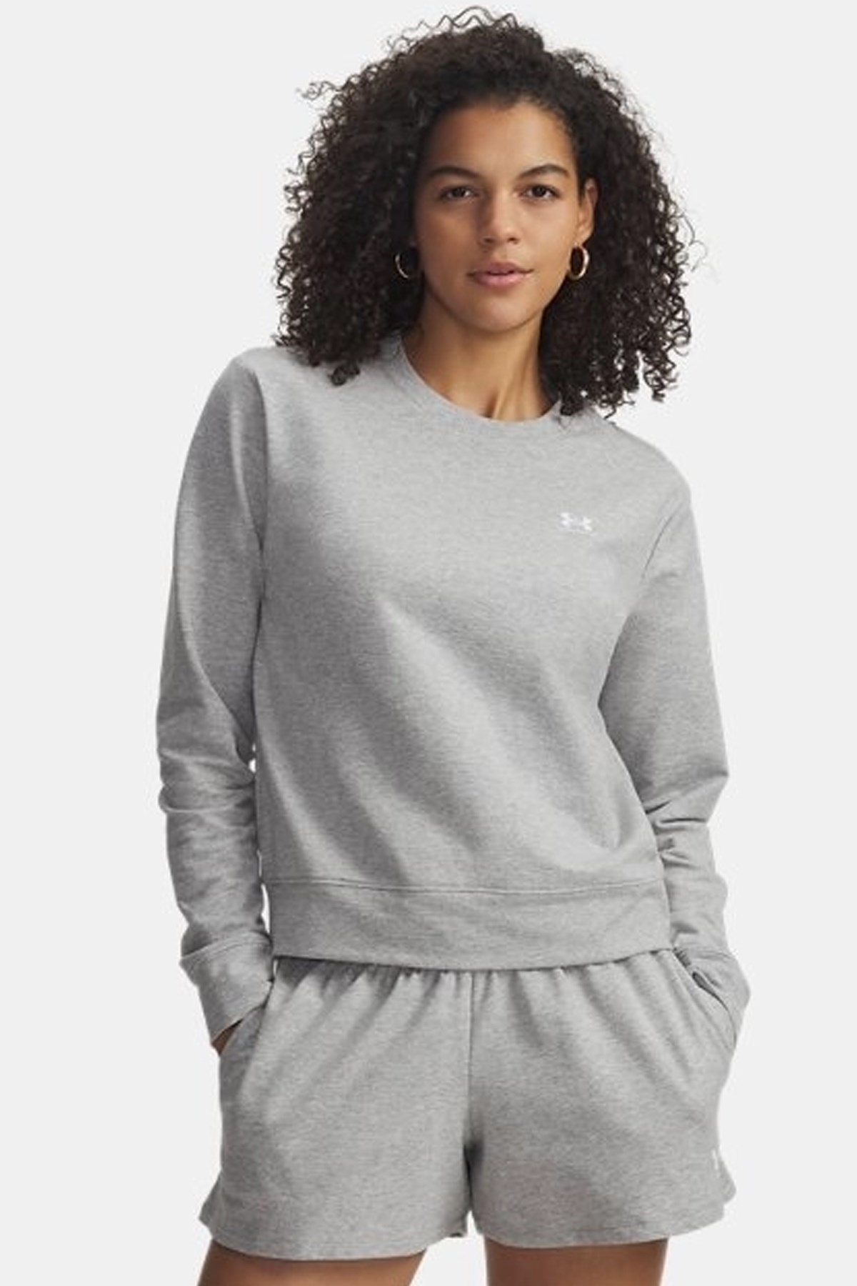 Under Armour Sport Terry Crew Kadın Sweatshirt 6011016-011