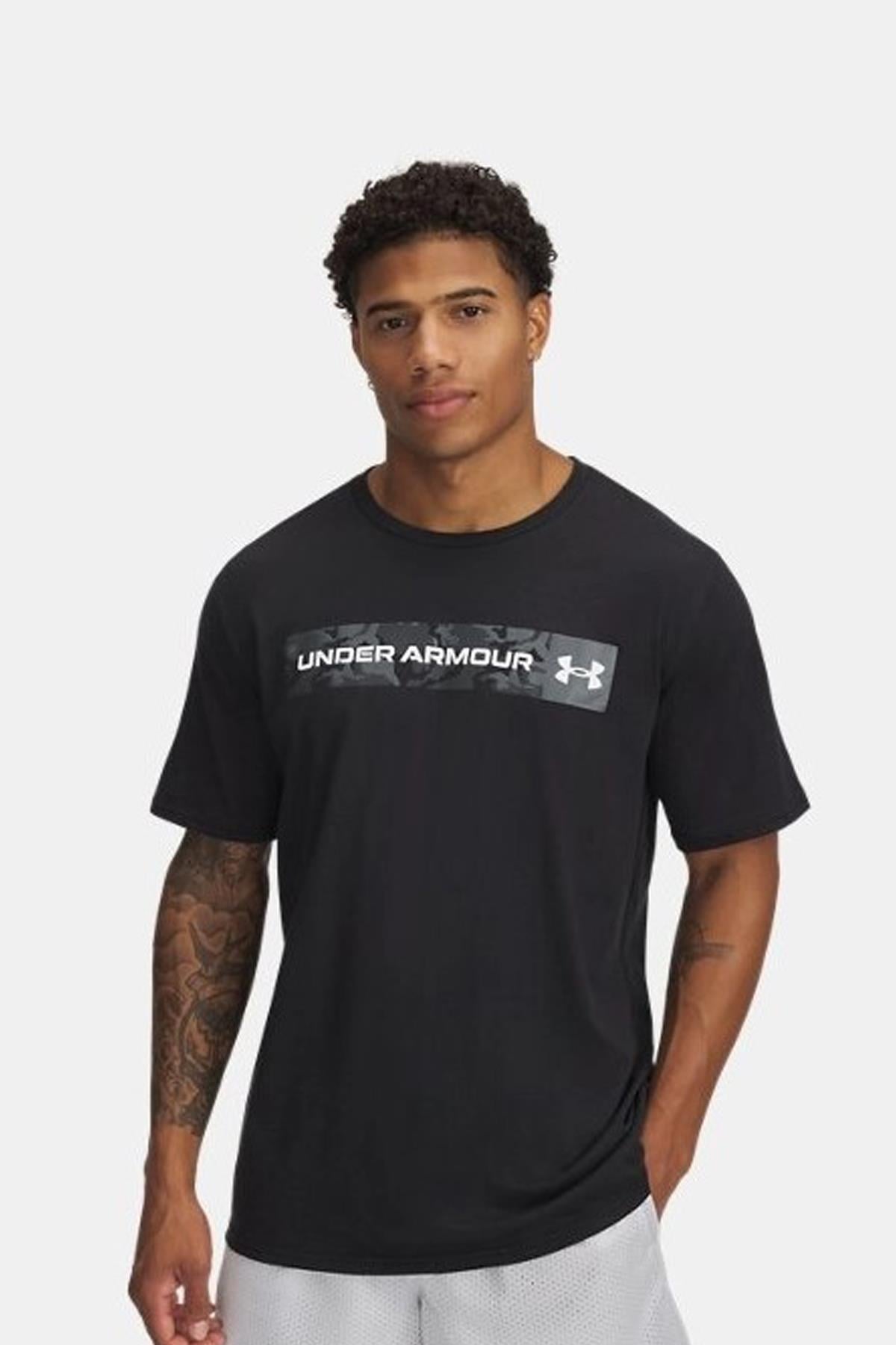 Under Armour Ua Camo Chest Strıpe Erkek Tişört 1376830-002