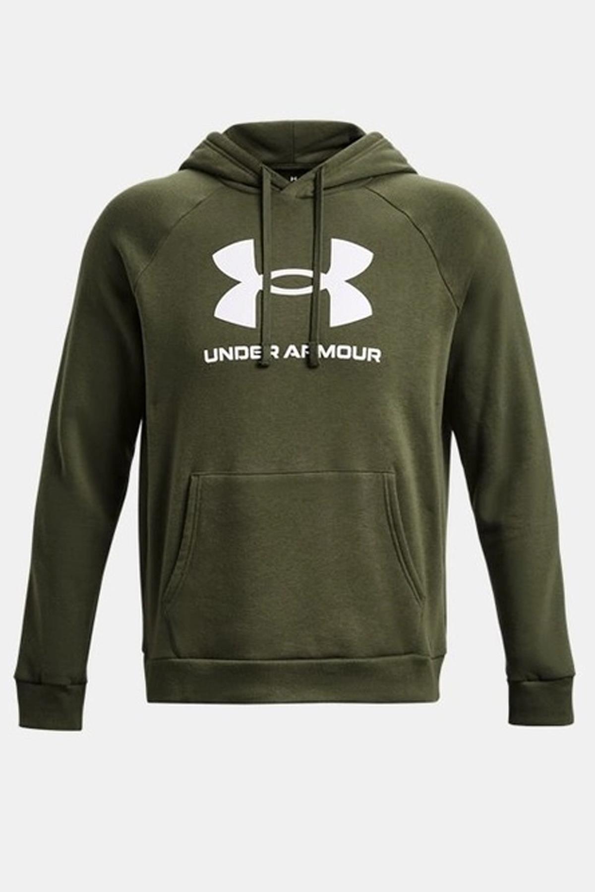 Under Armour UA Rival Fleece Logo Hd Erkek Sweatshirt