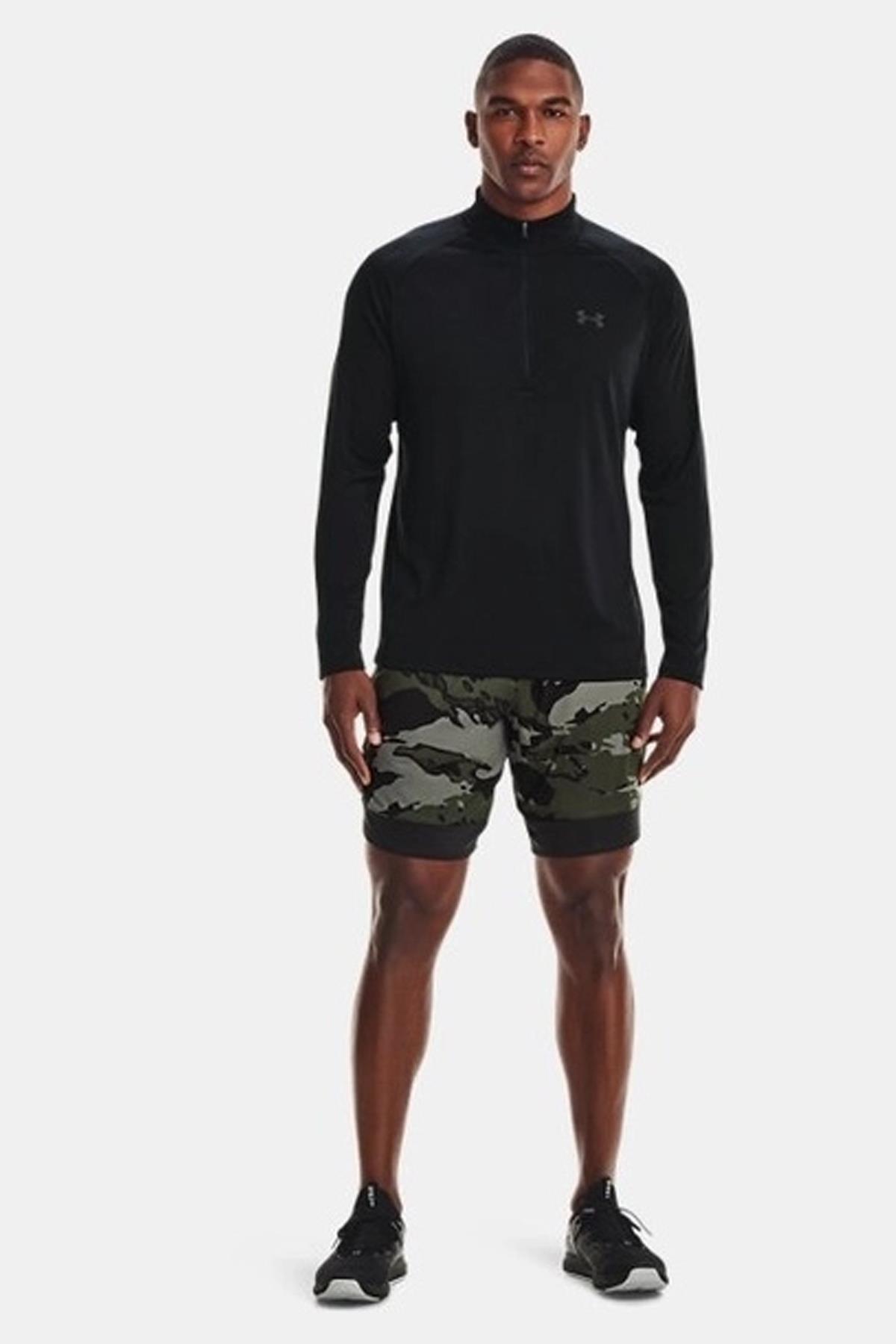 Under Armour UA Tech 2.0 1/2 Zip Erkek Uzun Kollu Tişört