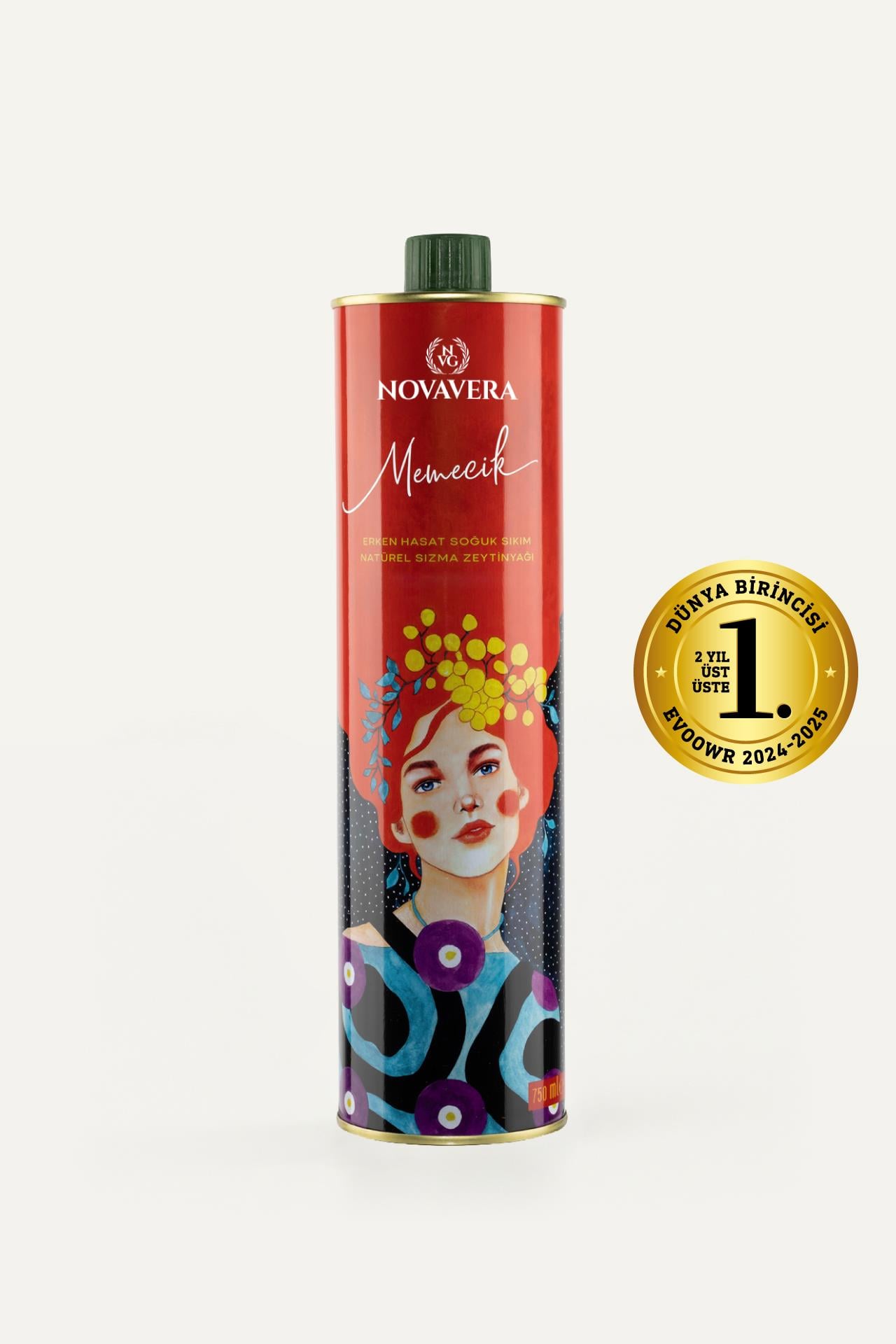 Memecik Erken Hasat Natürel Sızma Zeytinyağı 750 ml