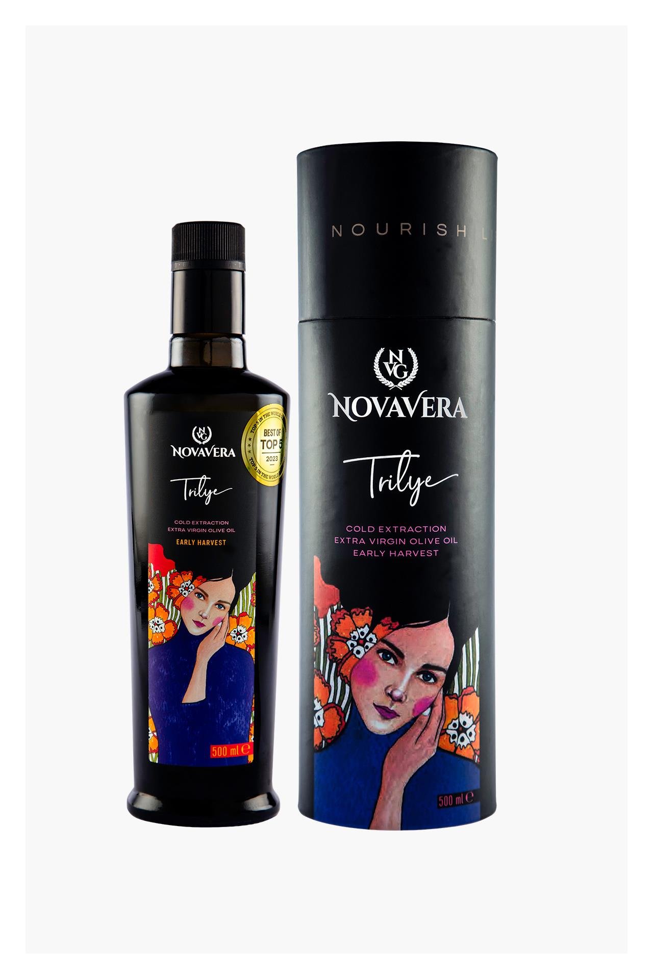 Nova Vera Trilye 500 ml Tekli Hediye Kutulu