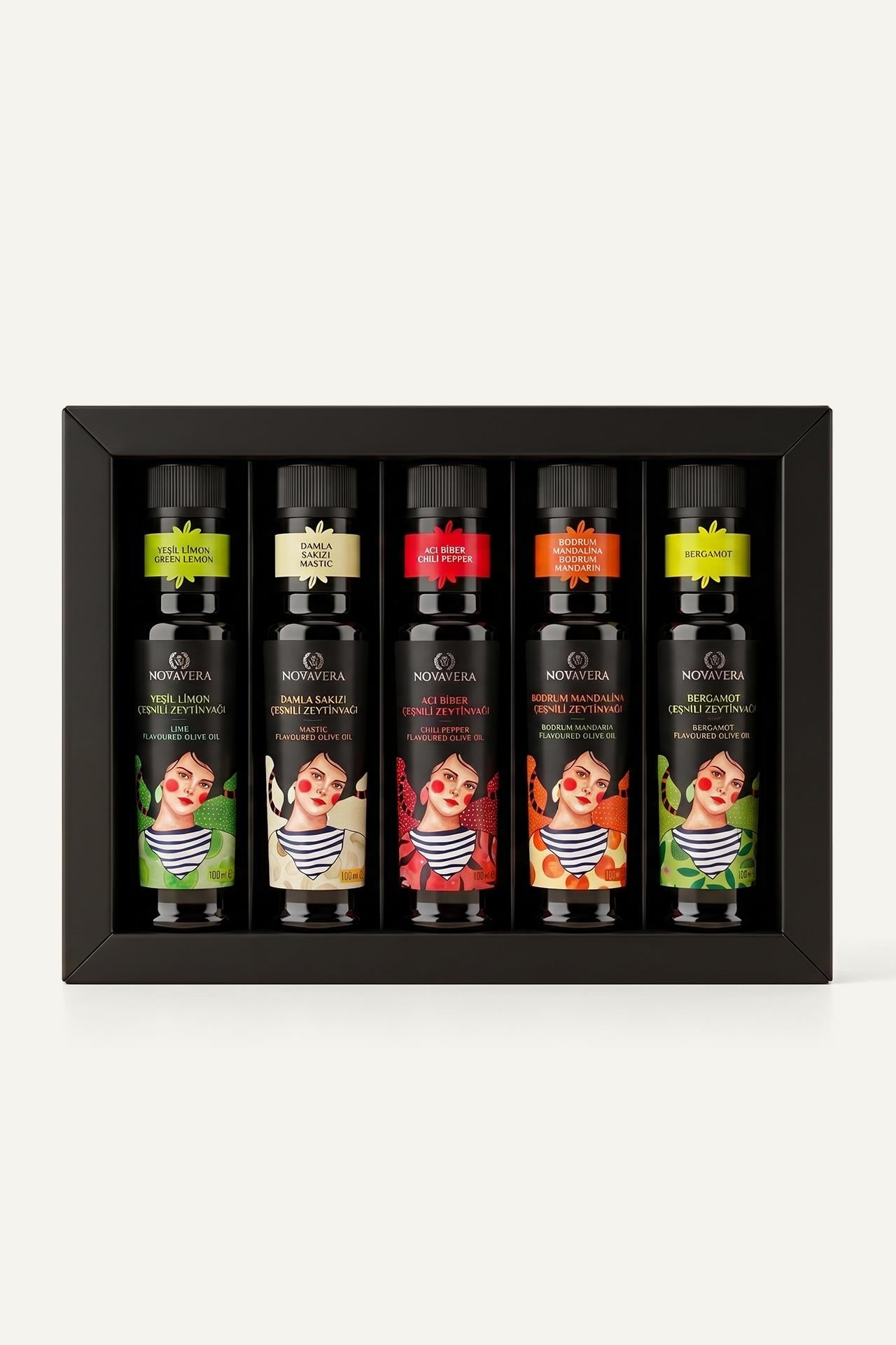 Novavera Çeşnili Hediye Seti 5x100 ml