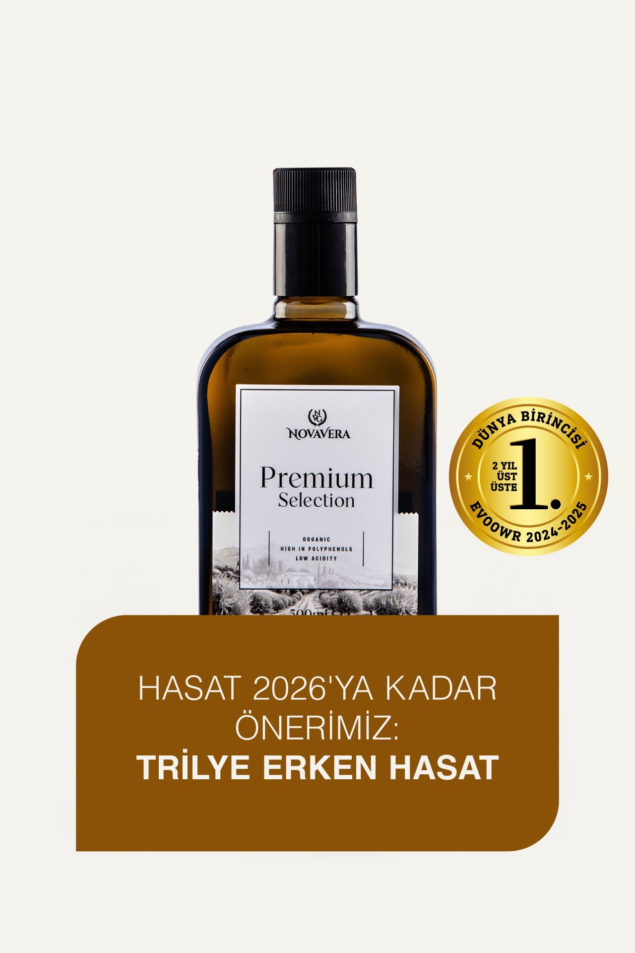 Novavera Organik Premium Selection 500 ml Kutulu