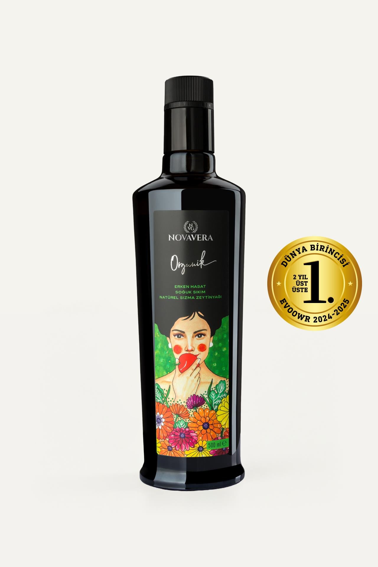 Organik Erken Hasat Naturel Sızma Zeytinyağı 500 ml