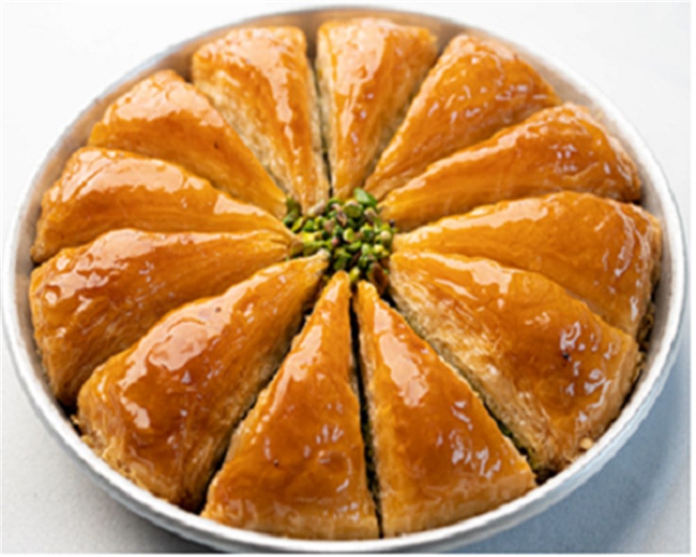 Carrot Slice Pistachio Baklava 