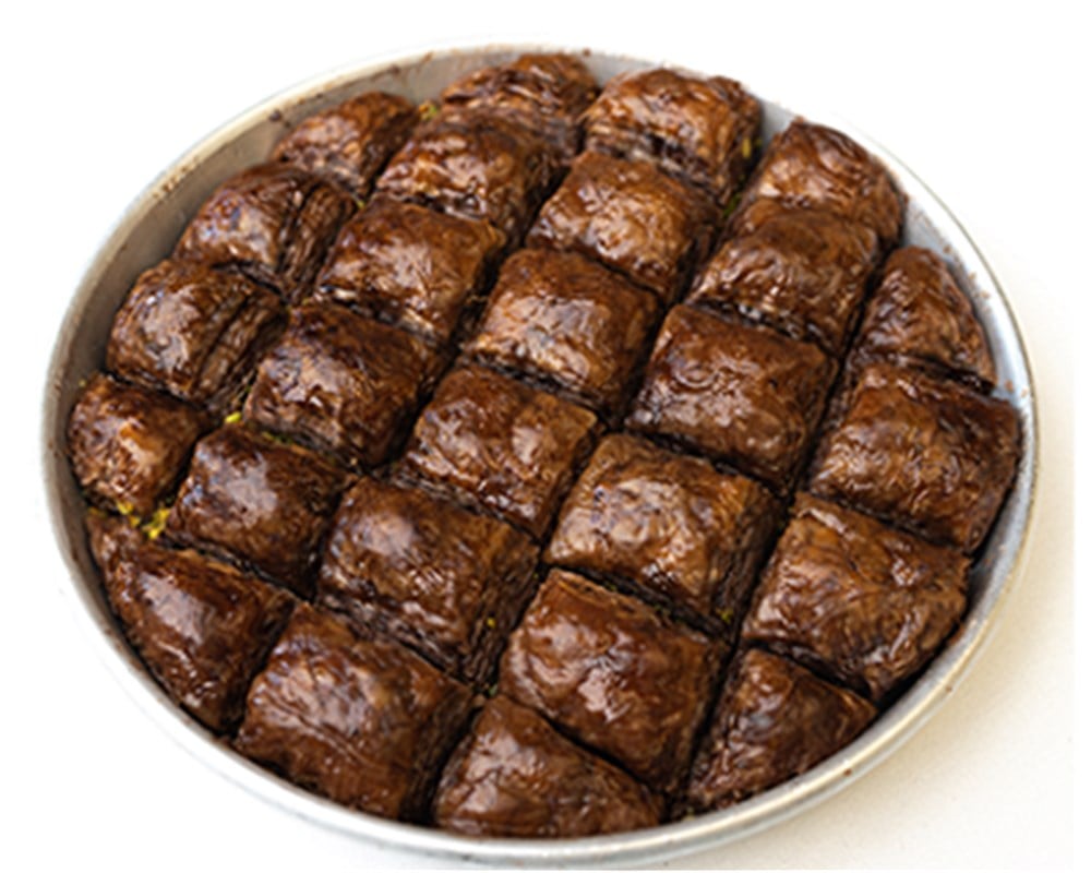Chocolate Baklava with Pistachio