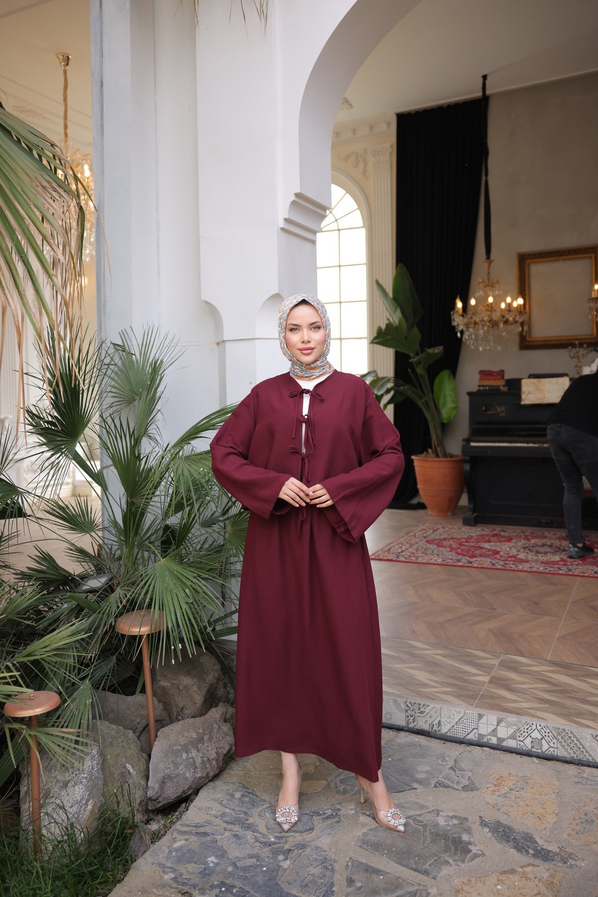 ALAÇATI ETEK TAKIM - BORDO