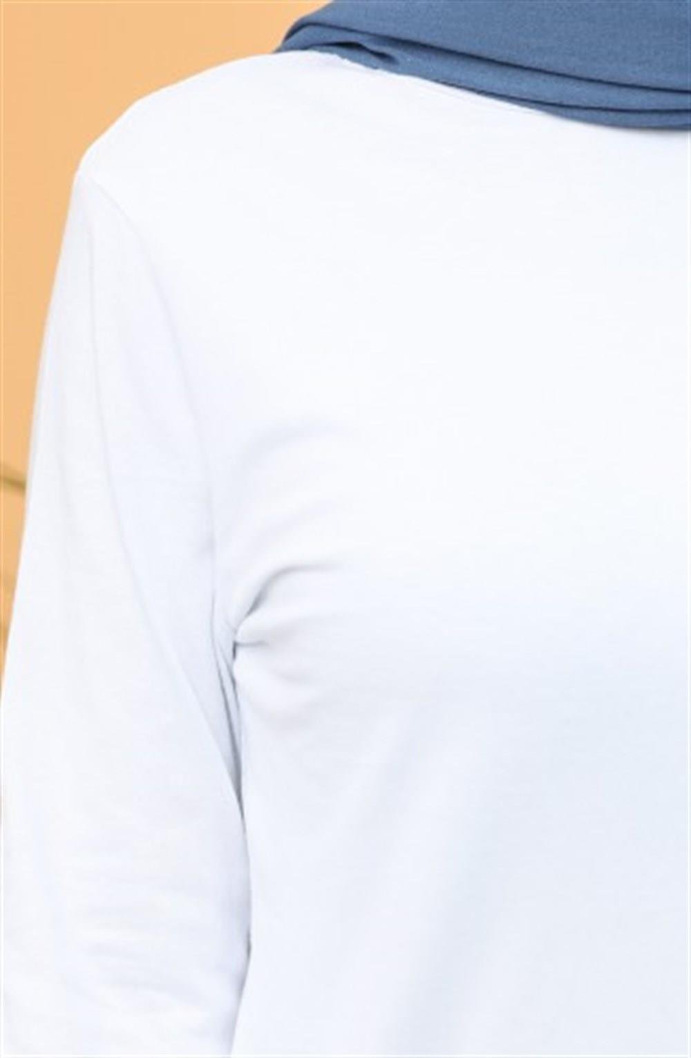 Basic Tunik Beyaz (6016)