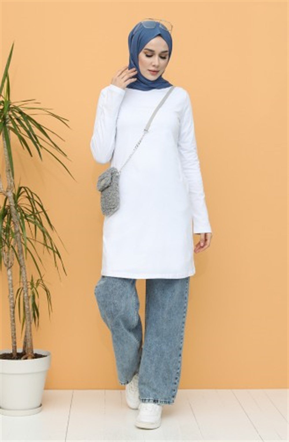 Basic Tunik Beyaz (6016)