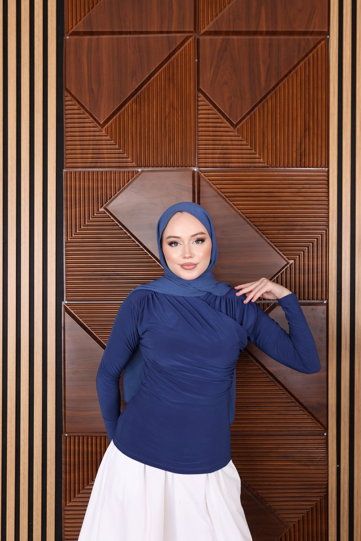 BLUZ - İNDİGO