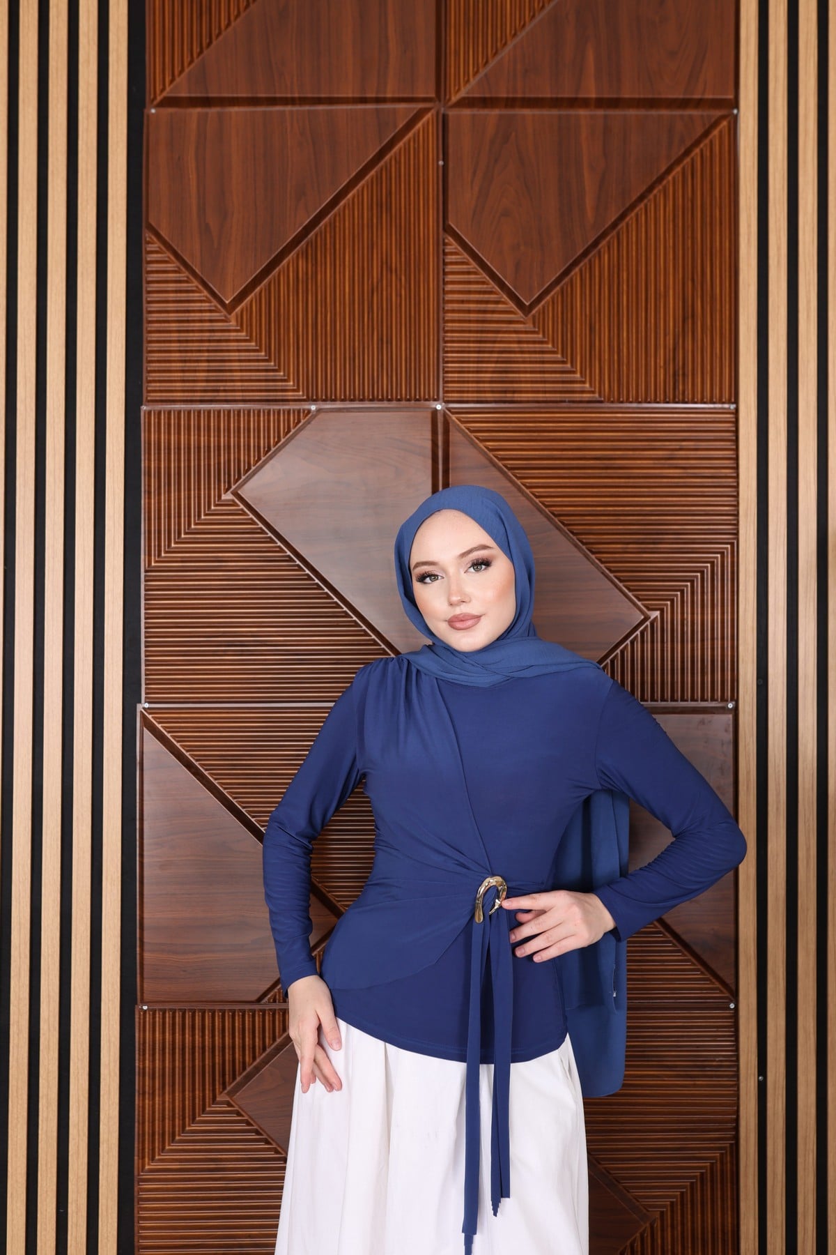 BLUZ - İNDİGO