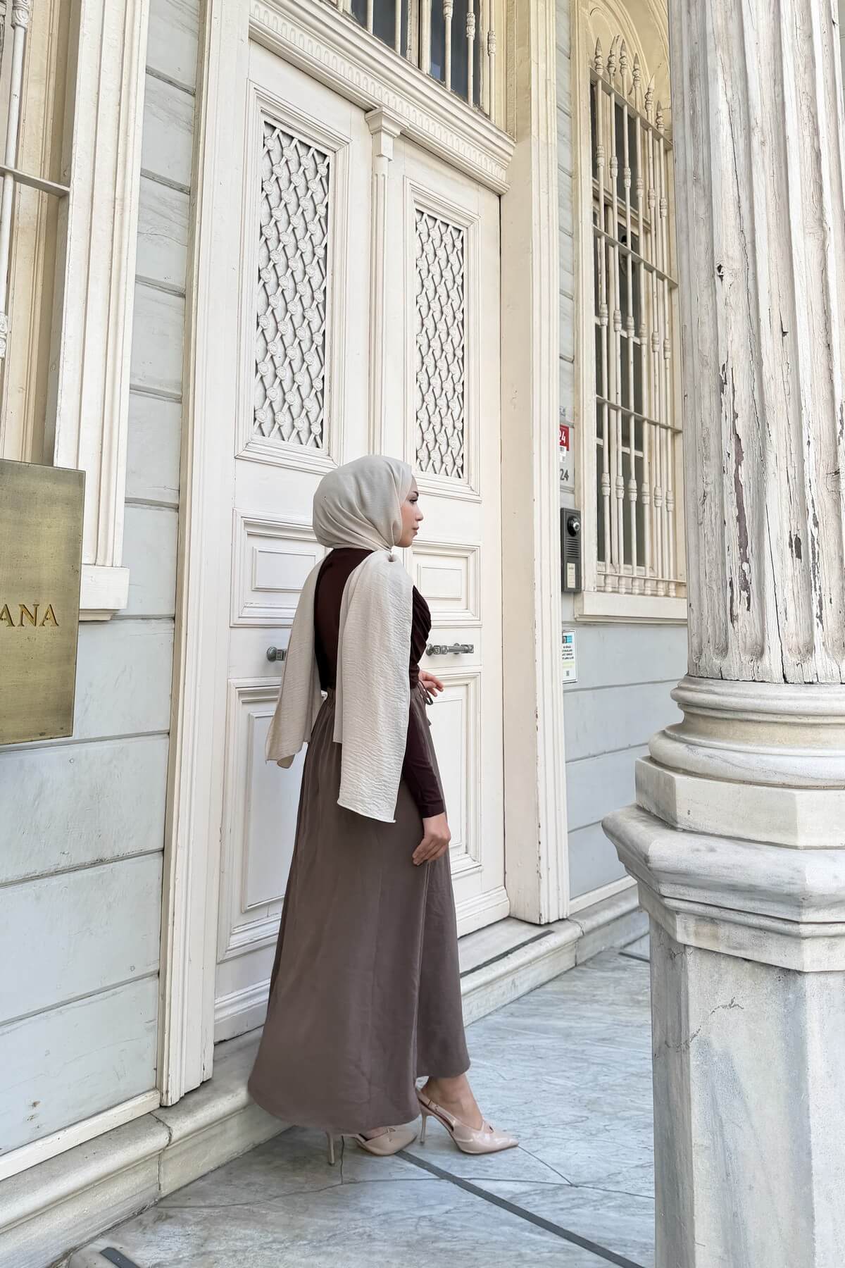 BLUZ - KAHVERENGİ