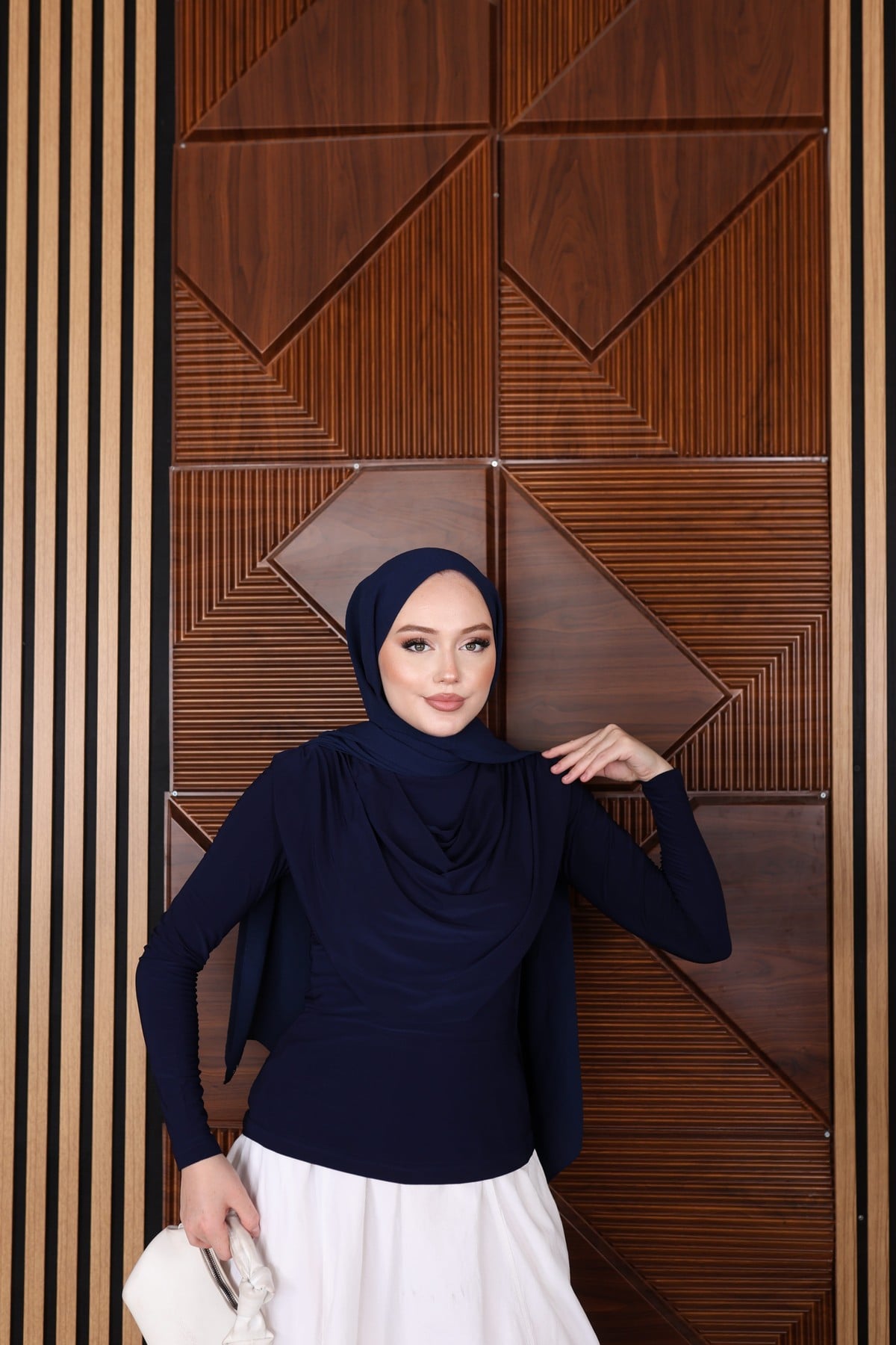BLUZ - LACİVERT
