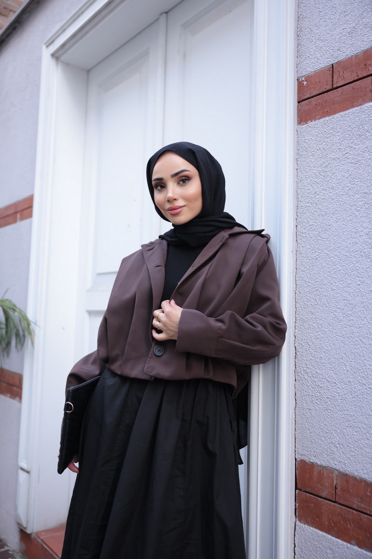 BOMBER CEKET - KAHVERENGİ