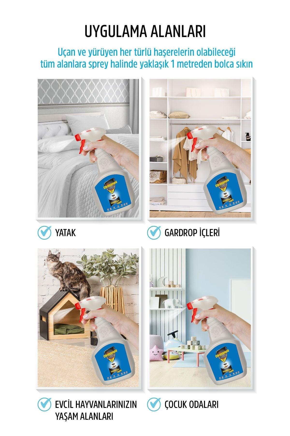 Chrysamed İnsektisit Max Sprey 500 ml 