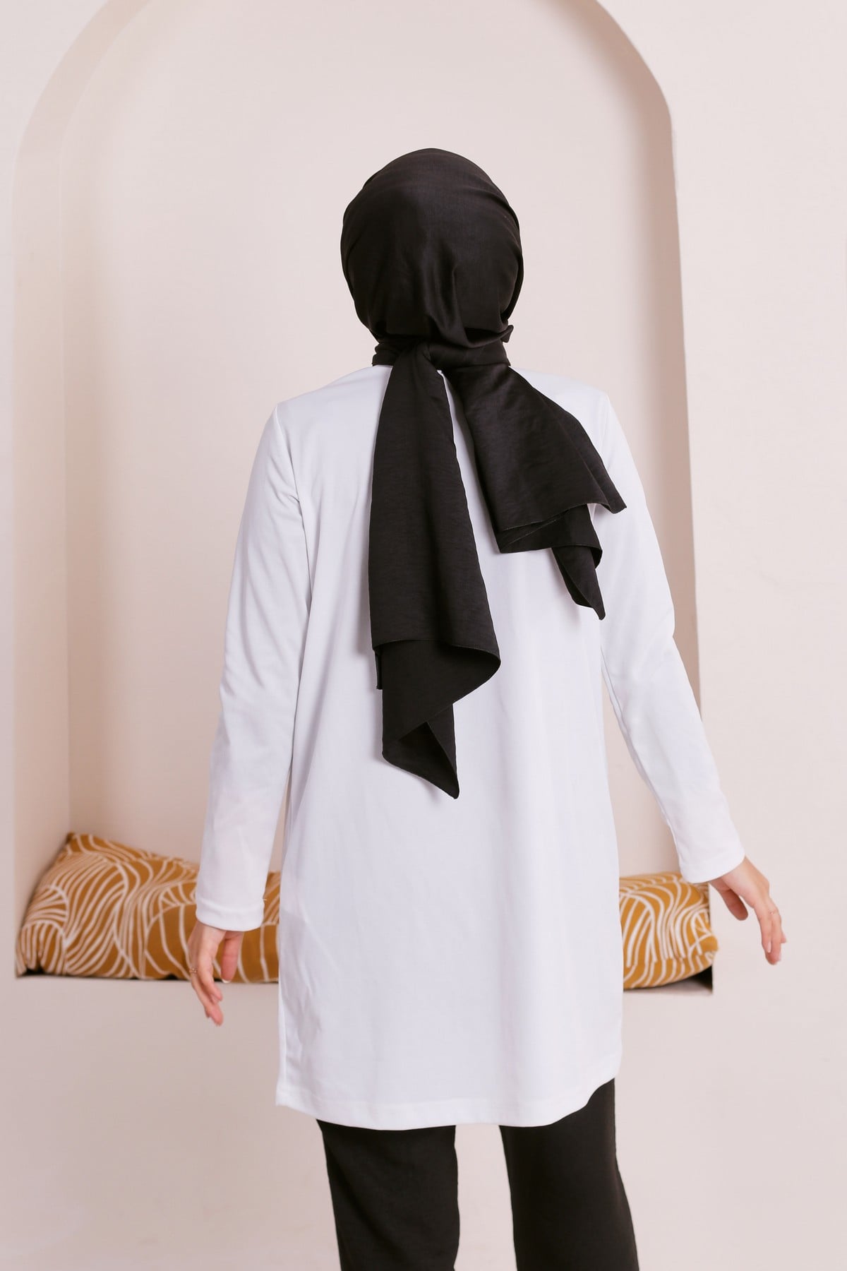 DOĞA Basic Tunik - BEYAZ