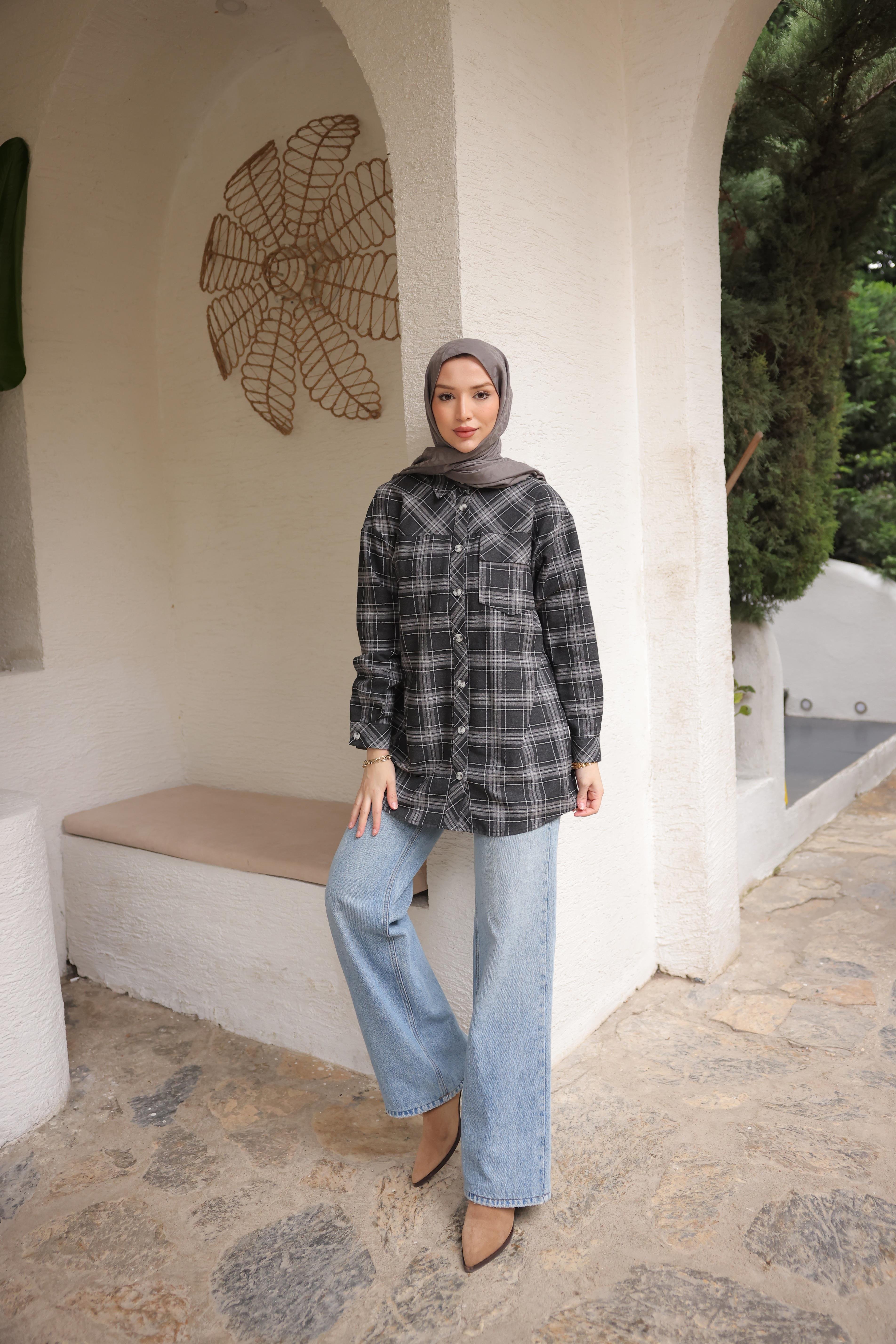 EKOSE GÖMLEK - SİYAH