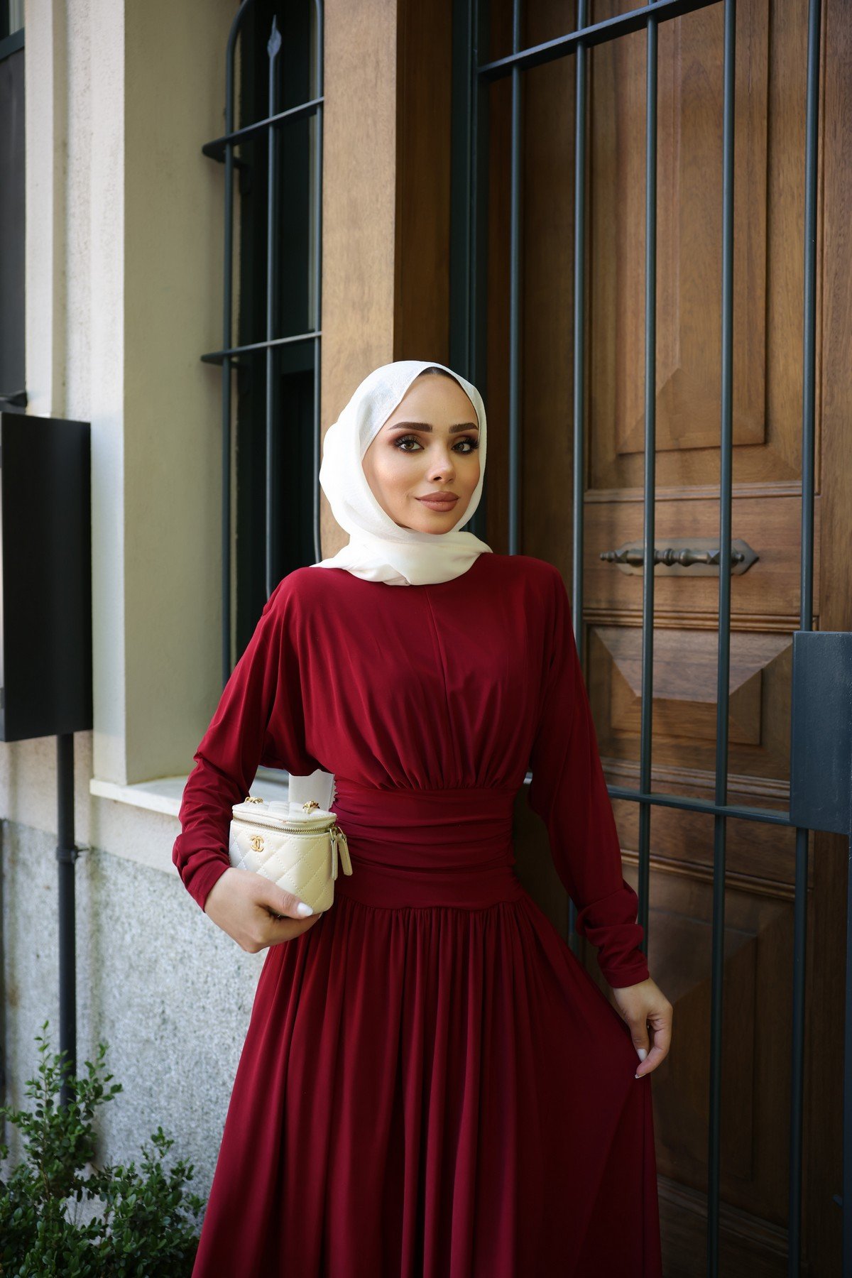ELBİSE - BORDO