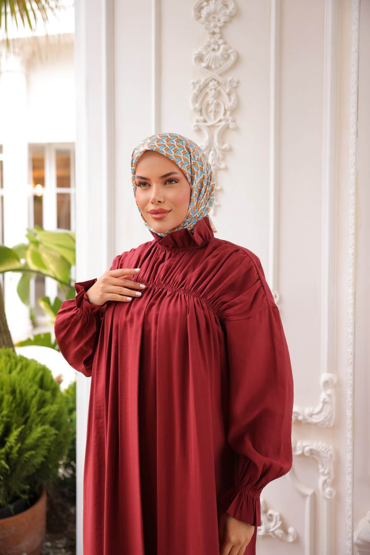 ELBİSE - BORDO