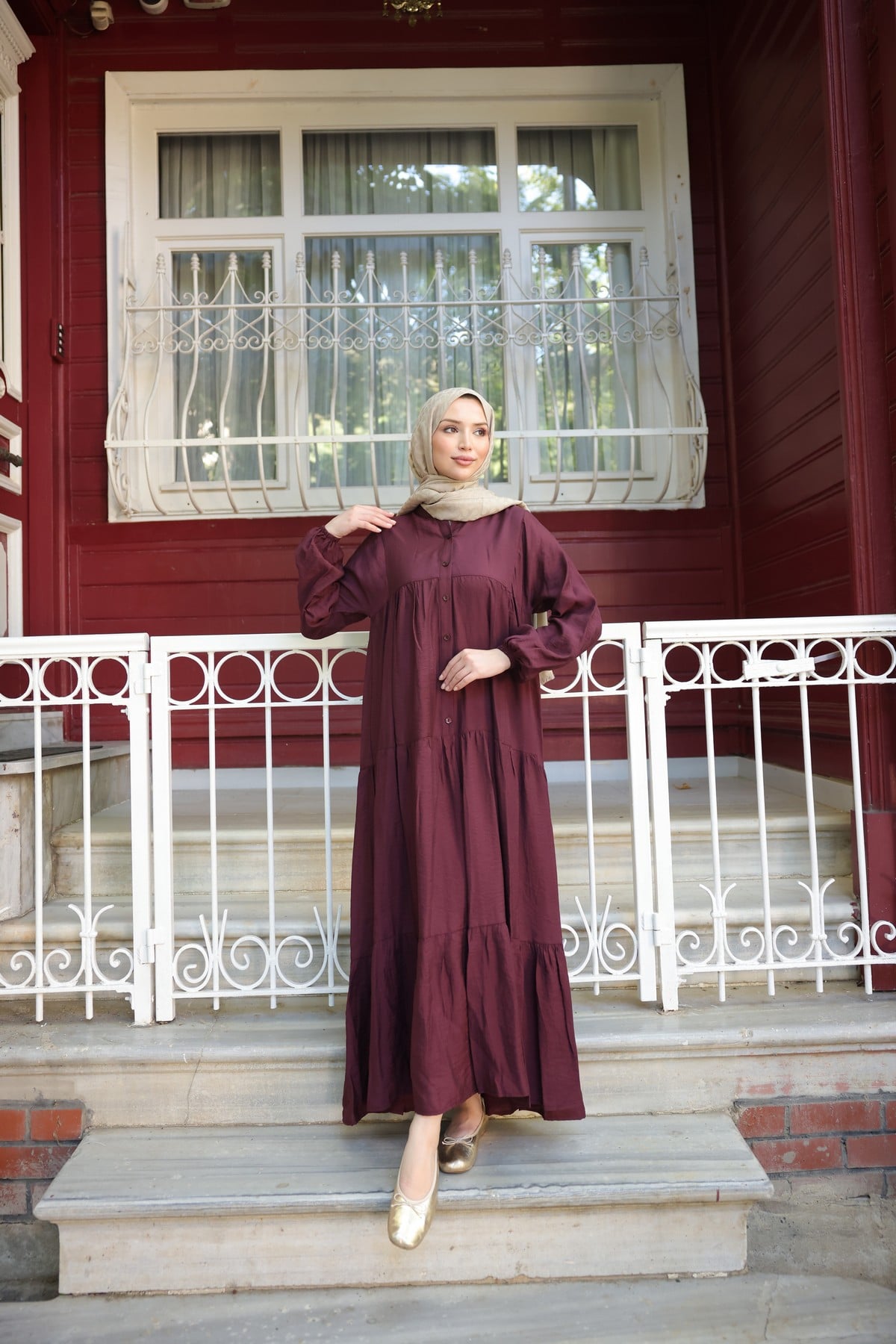 ELBİSE - BORDO