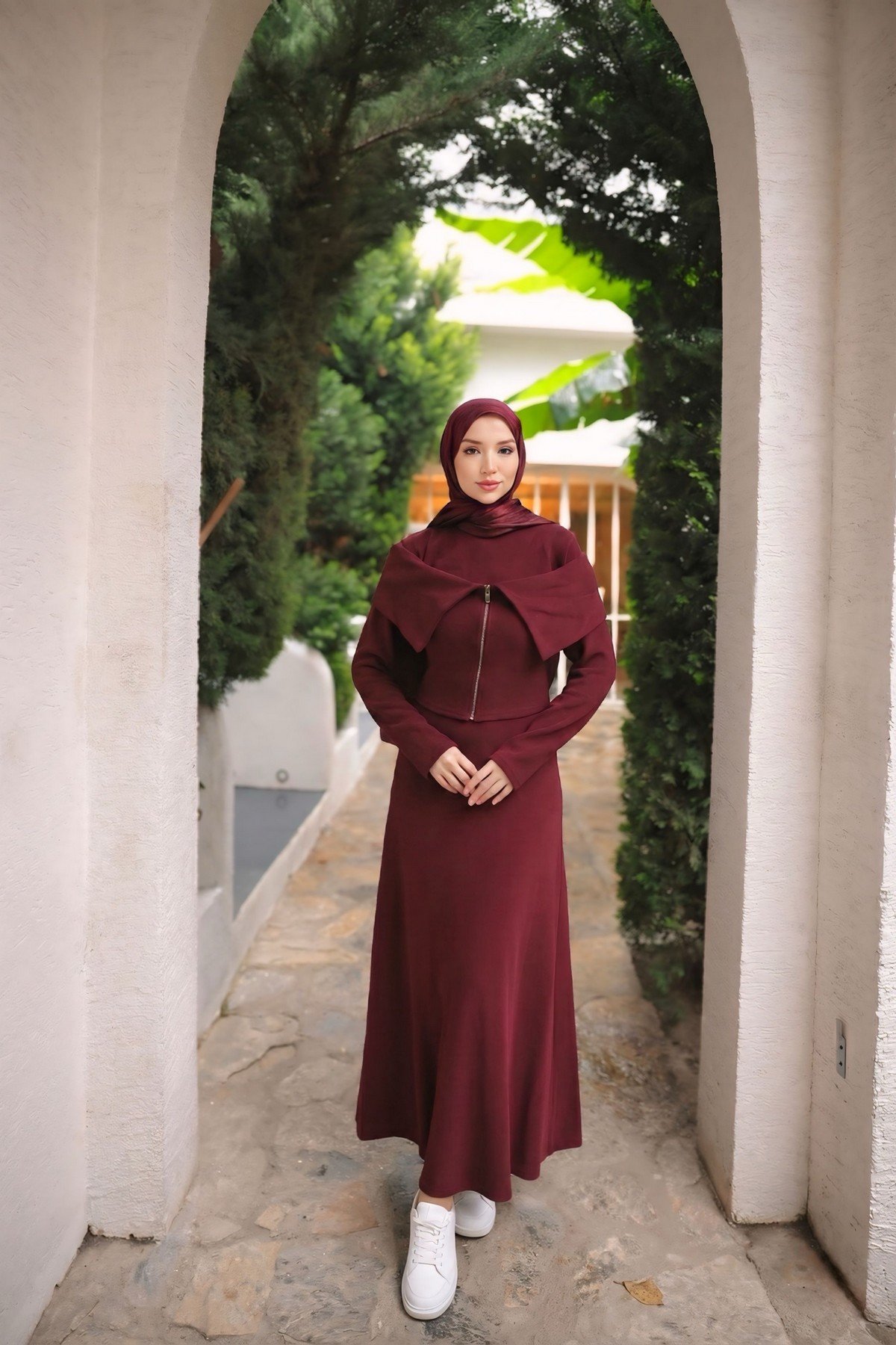 ELBİSE - BORDO