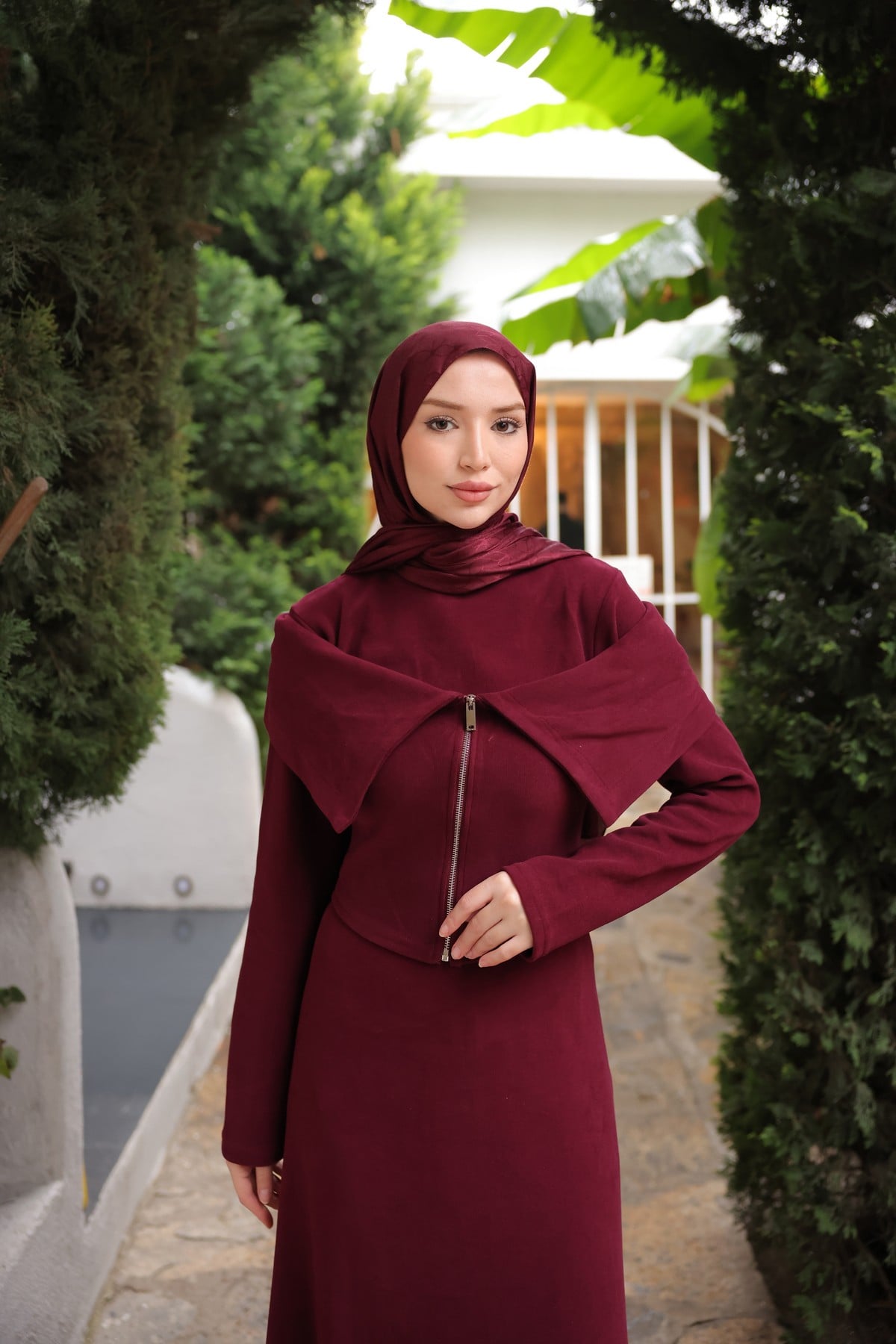 ELBİSE - BORDO