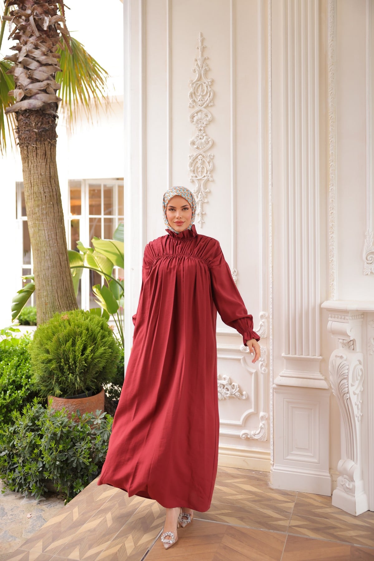 ELBİSE - BORDO