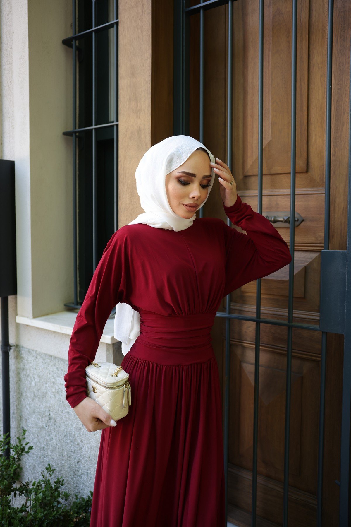ELBİSE - BORDO