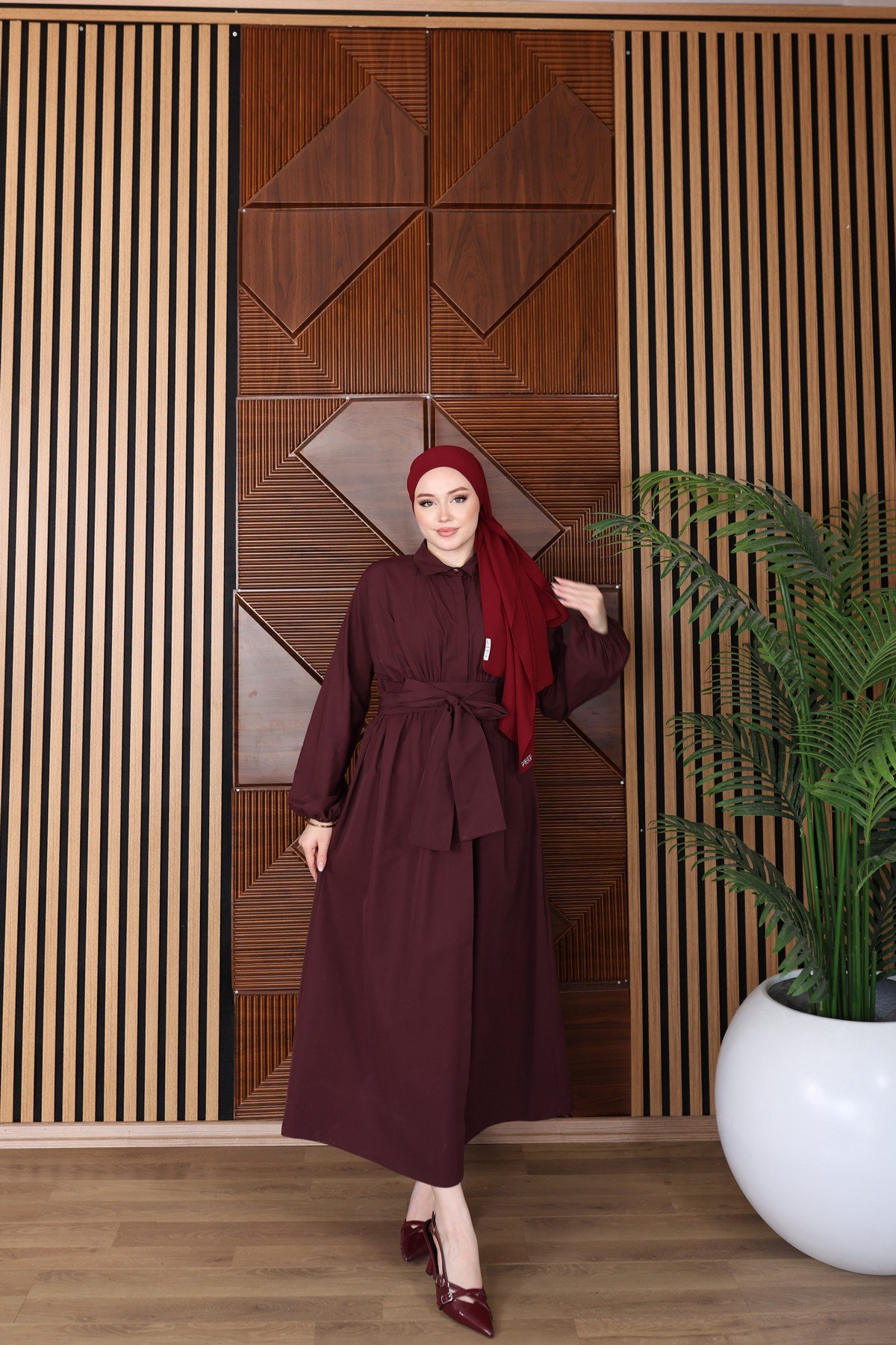 ELBİSE - BORDO