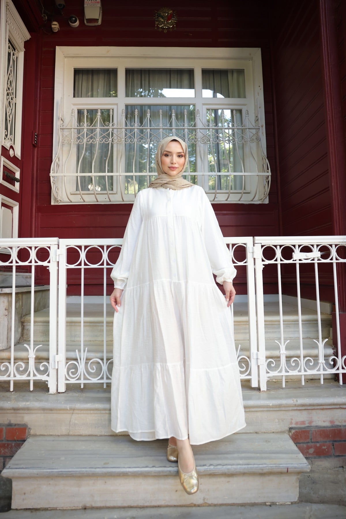 ELBİSE - EKRU