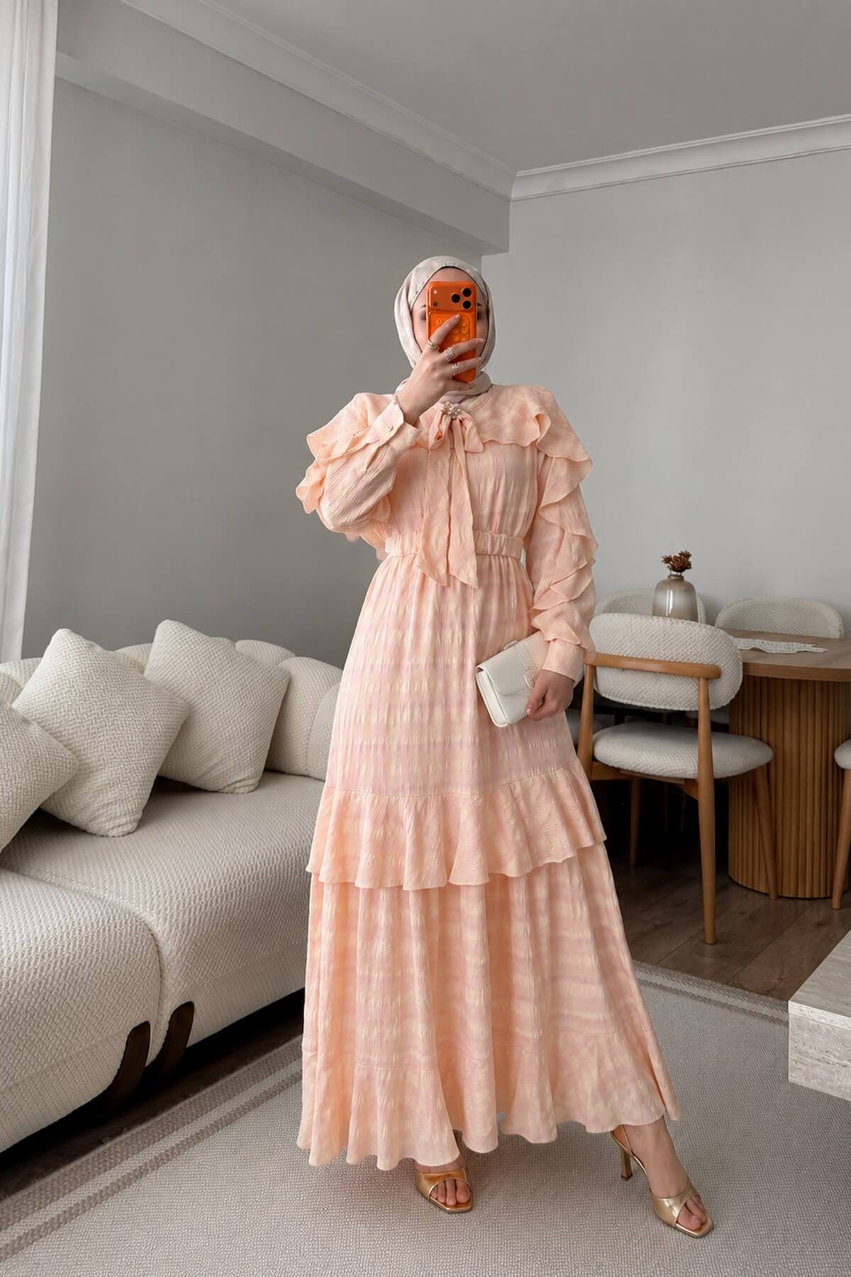 ELBİSE - PEMBE