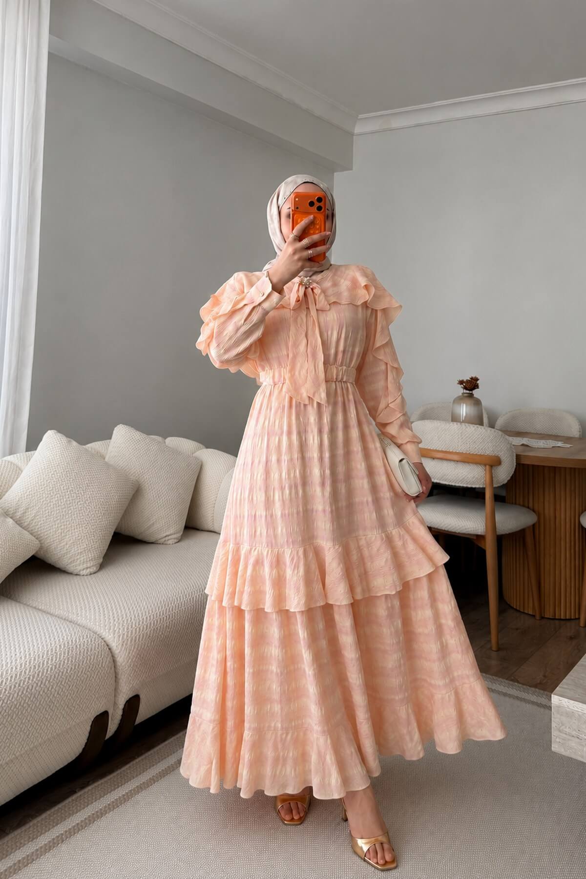 ELBİSE - PEMBE