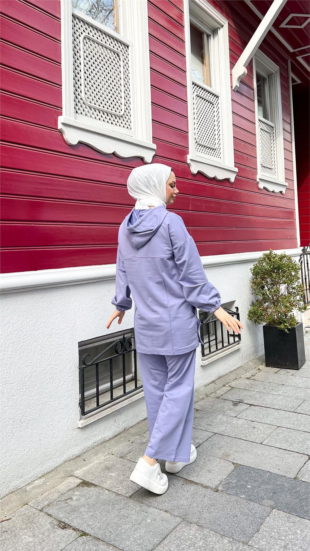 Eşofman Takımı - 71172 - Lila