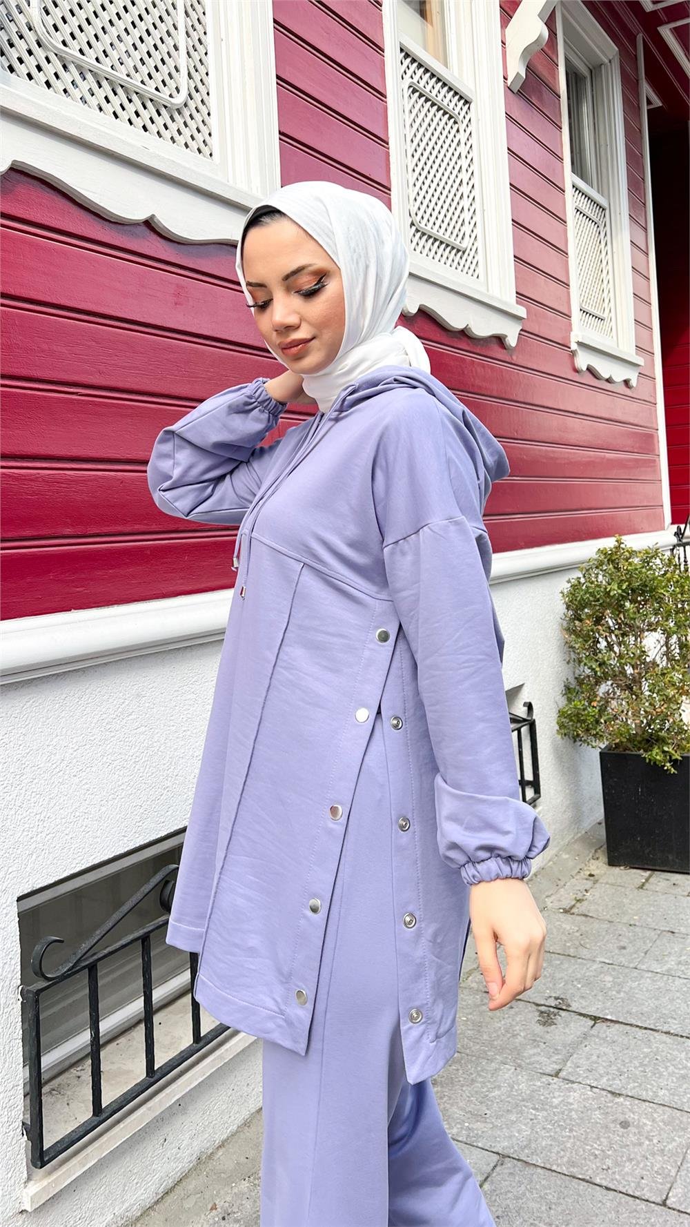 Eşofman Takımı - 71172 - Lila