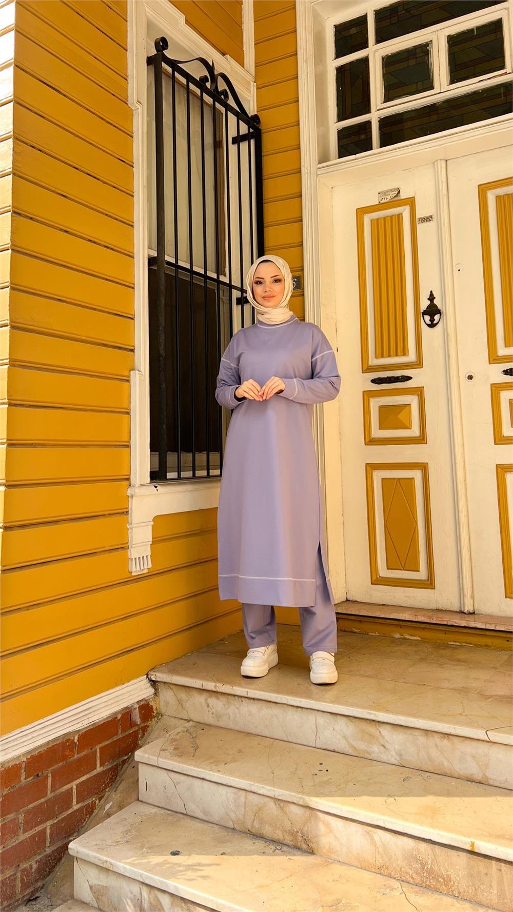 Eşofman Takımı - 71174 - Lila