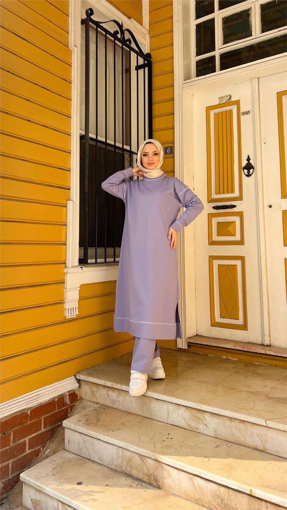 Eşofman Takımı - 71174 - Lila