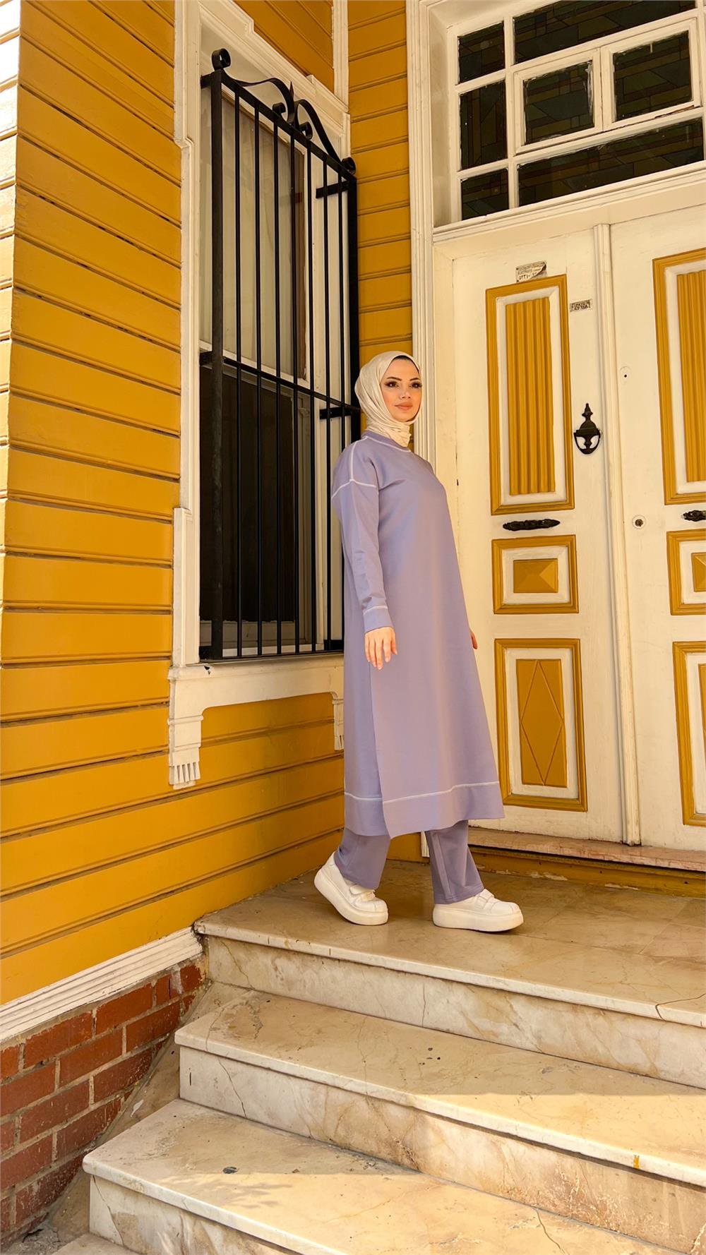 Eşofman Takımı - 71174 - Lila