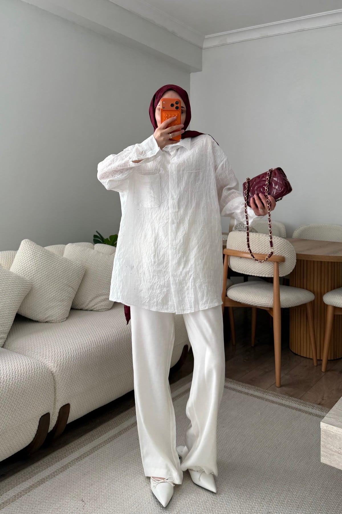 GÖMLEK - EKRU