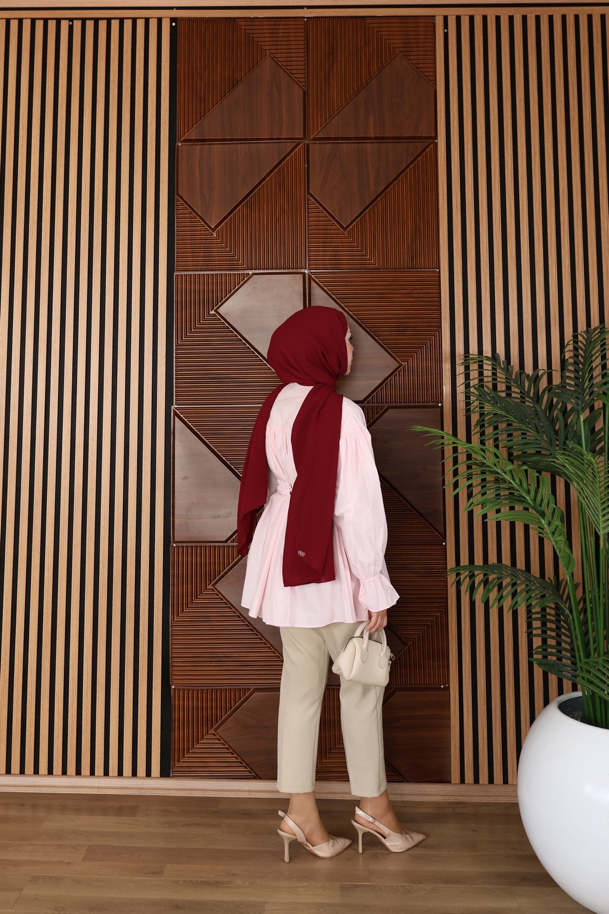 GÖMLEK - PEMBE